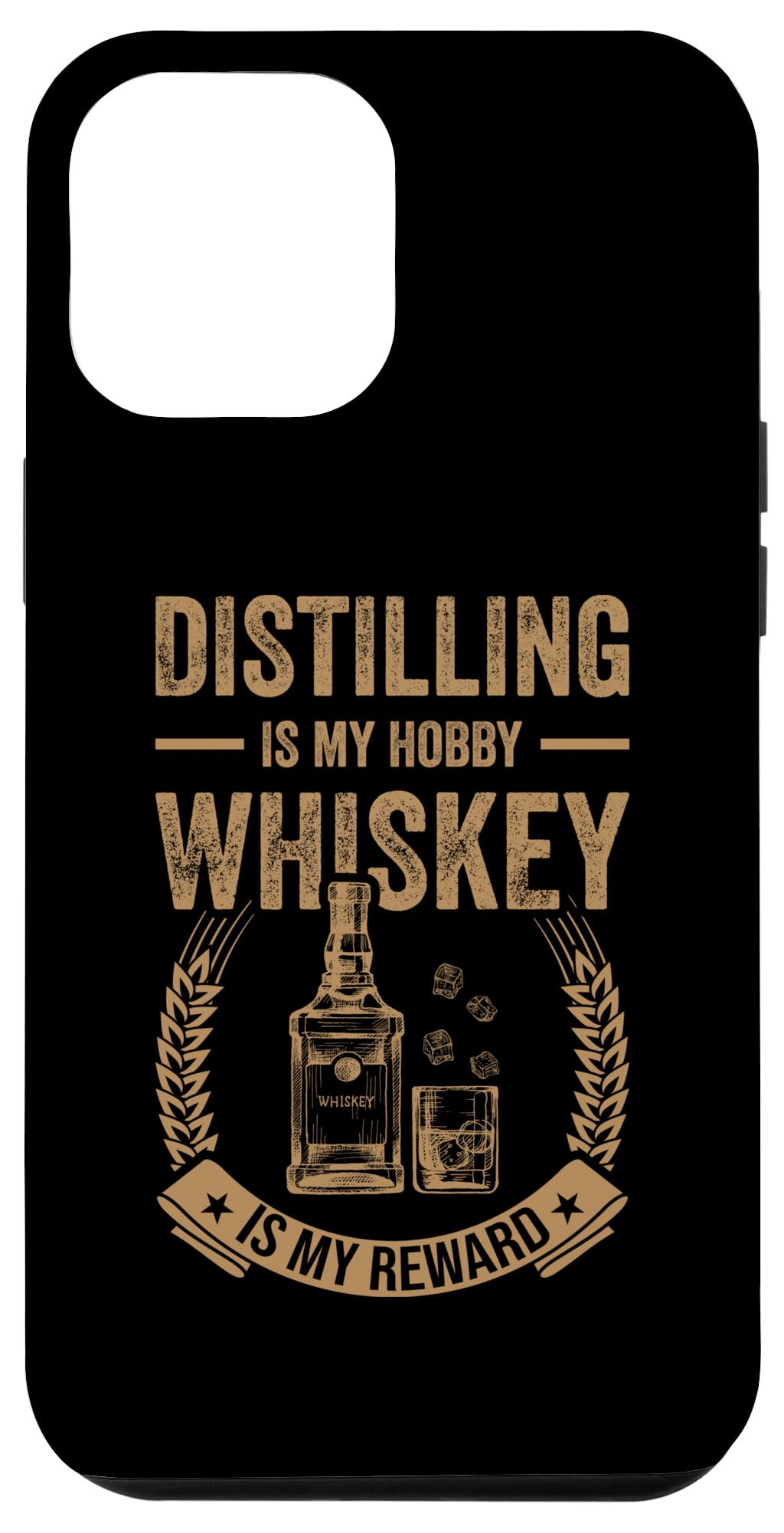 iPhone 15 Pro Max Whiskey Is My Reward 蒸留酒器 ウィスキー蒸留器 スマホケース