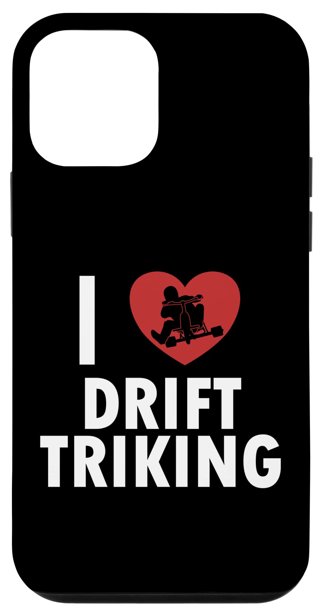 iPhone 12 mini I love Drift Triking 電動三輪車 ドリフトトライク スマホケース