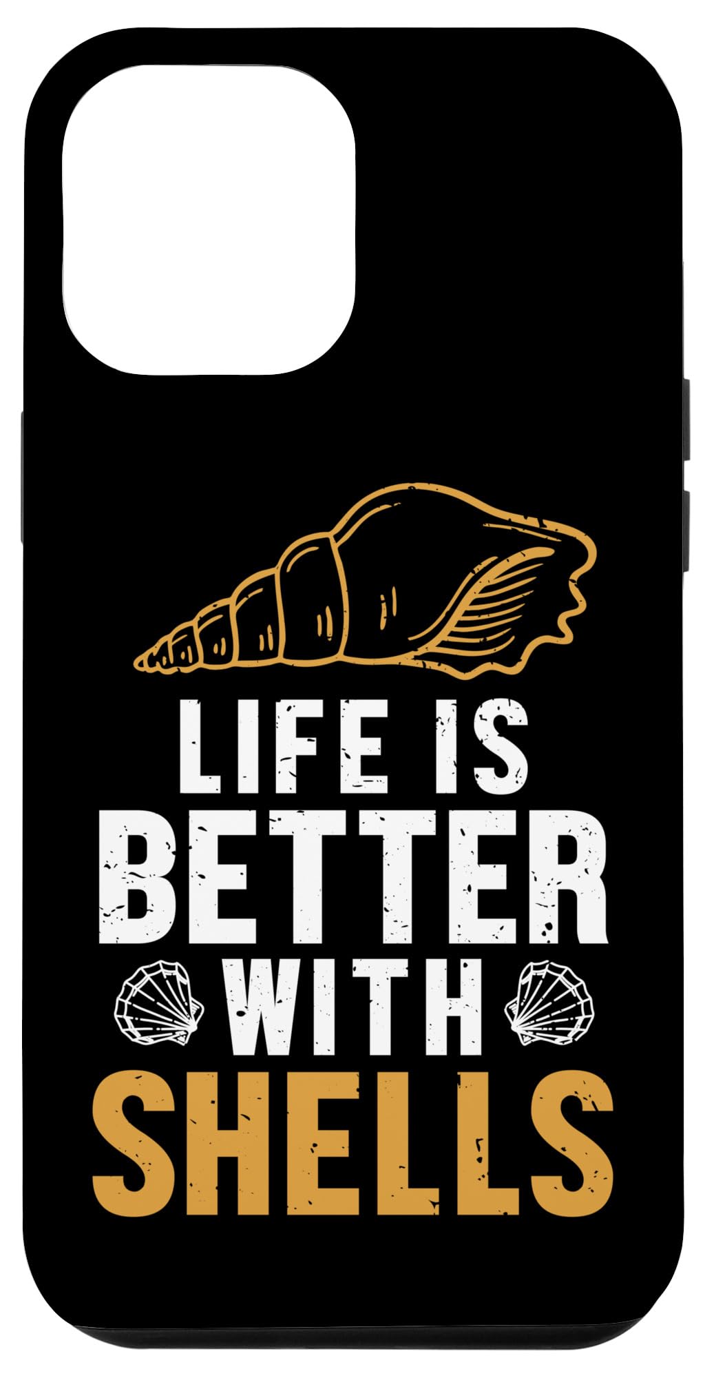 iPhone 13 Pro Max Life is Better with Shells シェルハンター 貝殻コレクション スマホケース