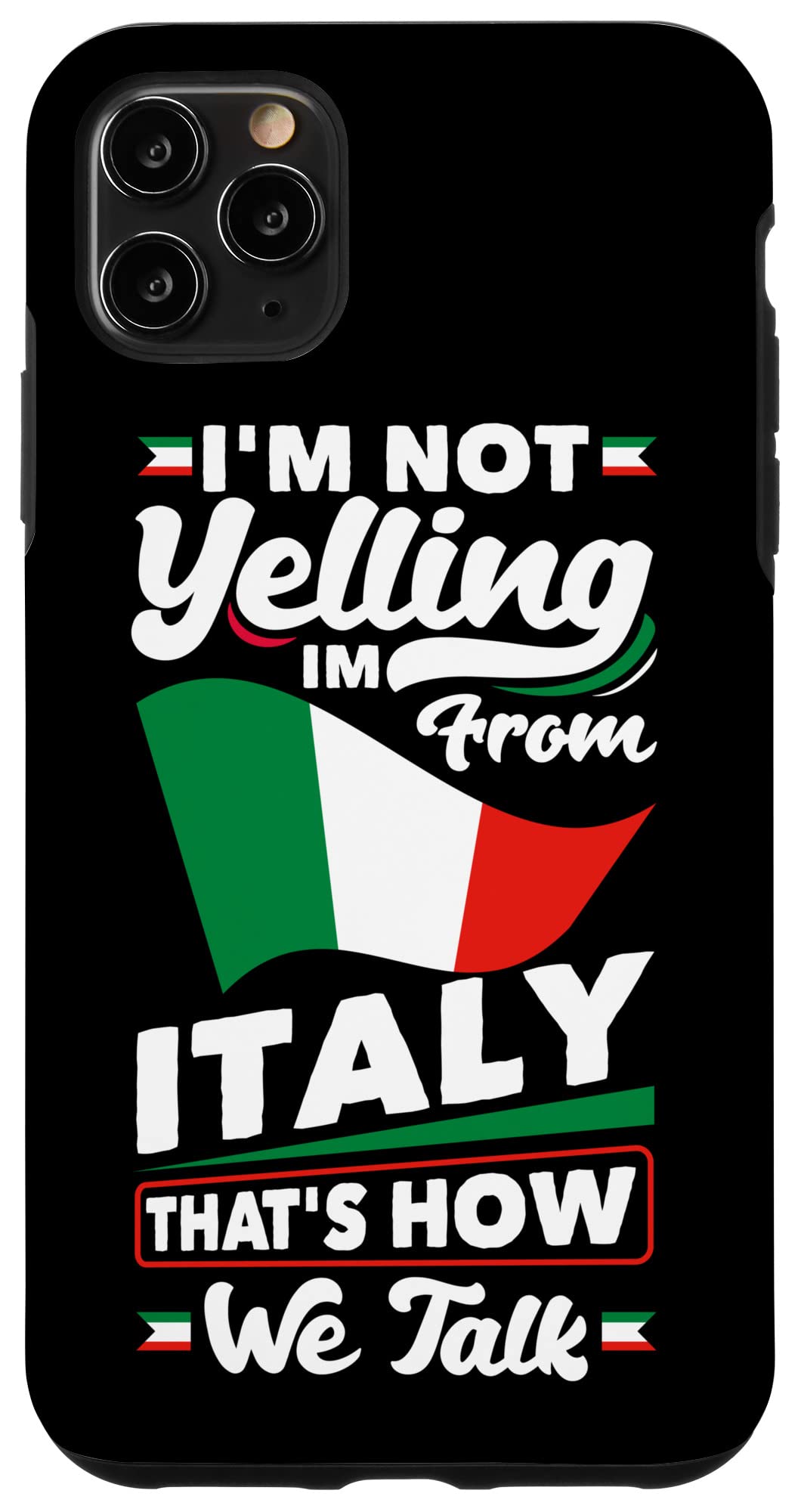 iPhone 11 Pro Max イタリア イタリア イタリア 国旗 イタリア イタリア イムノー・イェリング・ファニー スマホケース