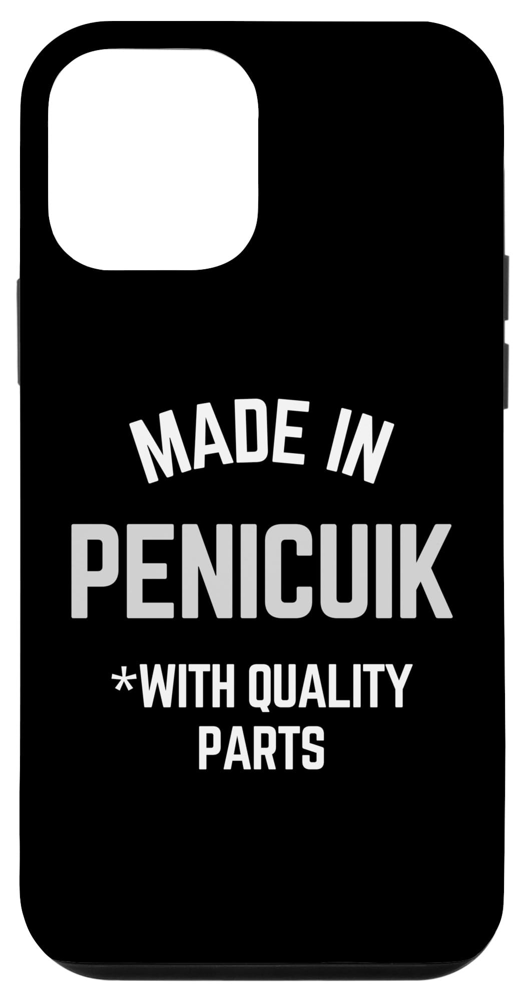 iPhone 12 mini Made In Penicuik 面白いスローガン ペニキュイク スマホケース