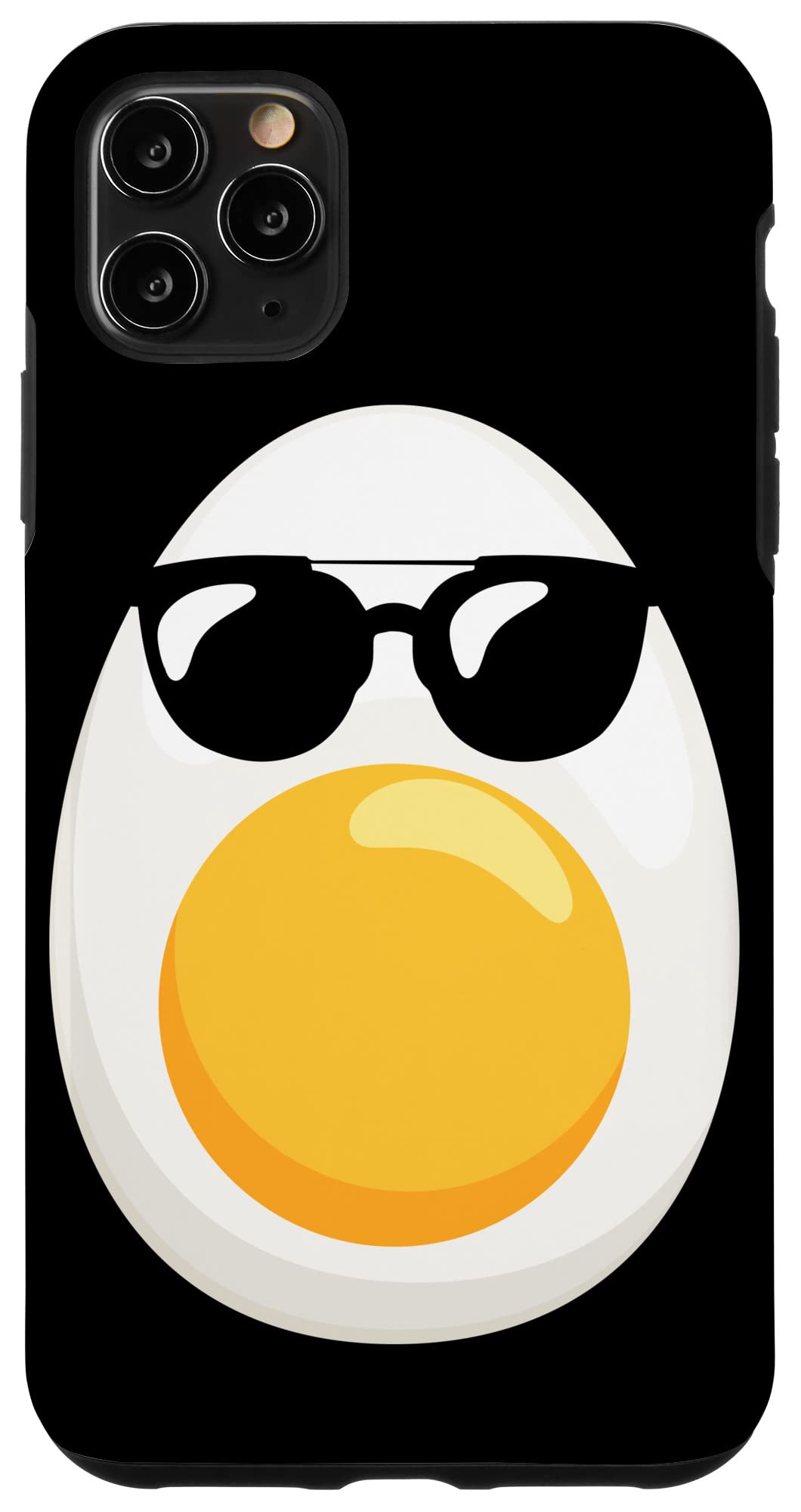 iPhone 11 Pro Max Great Deviled Egg サングラス付き コスチューム 卵愛好家 スマホケース