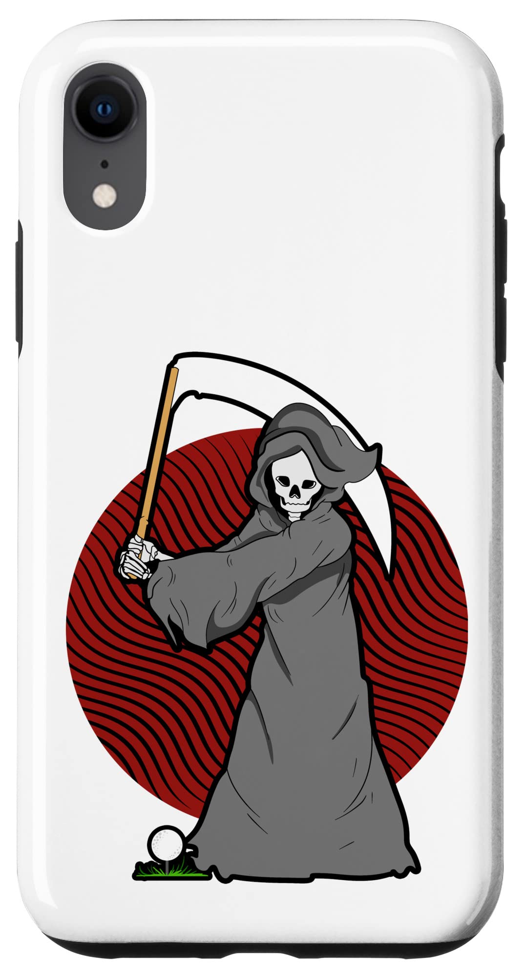 iPhone XR Reaper Playinh ゴルフ スマホケース