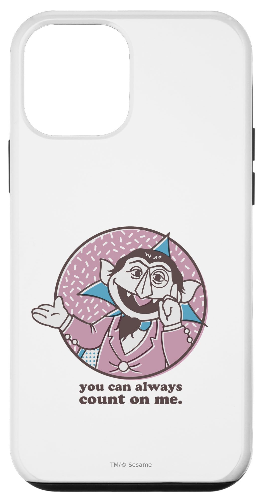 iPhone 12 mini Sesame Street Count You Can Always Count On Me スマホケース