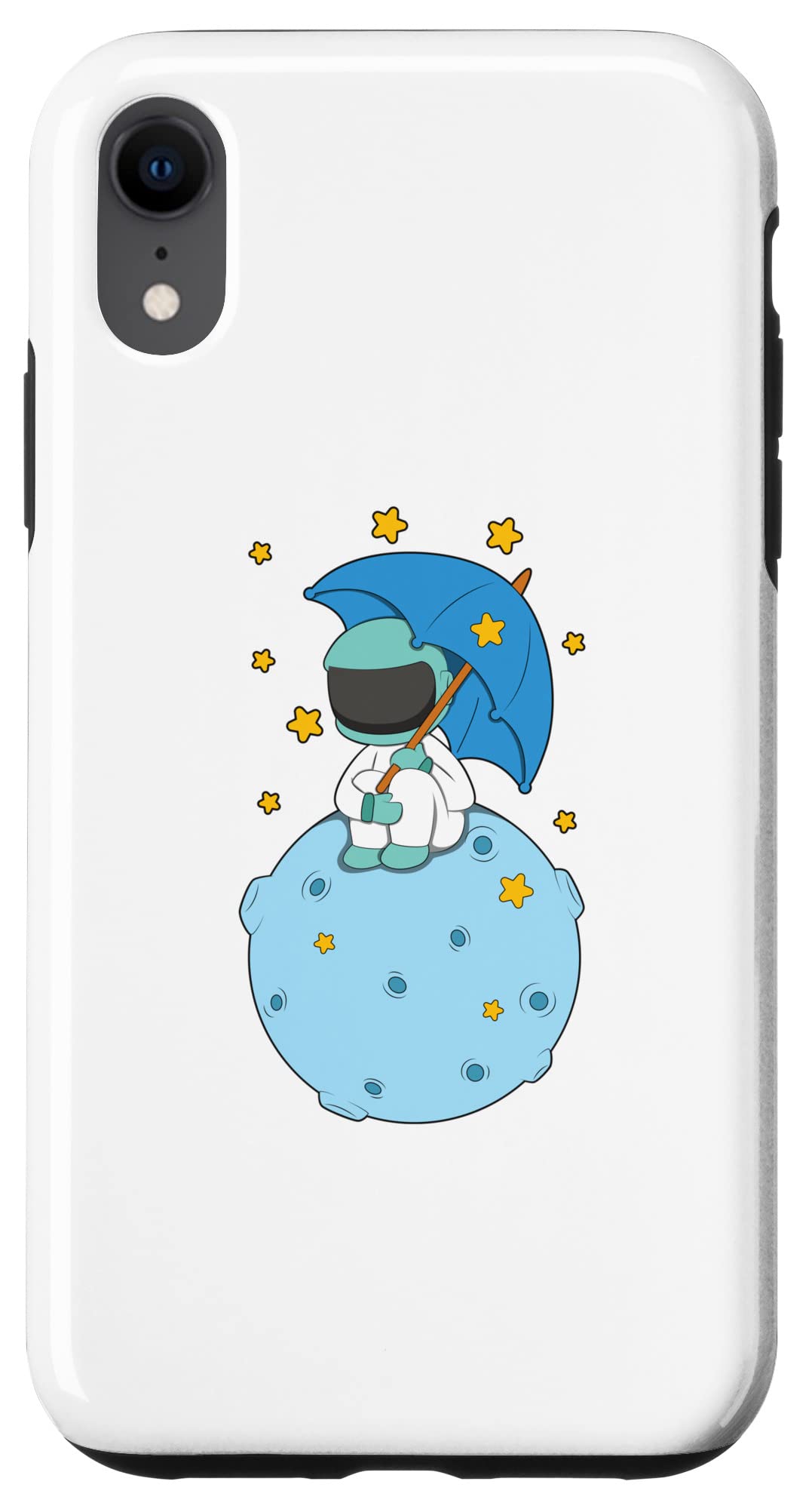 iPhone XR 宇宙飛行士 月 天文学 宇宙 惑星 スマホケース