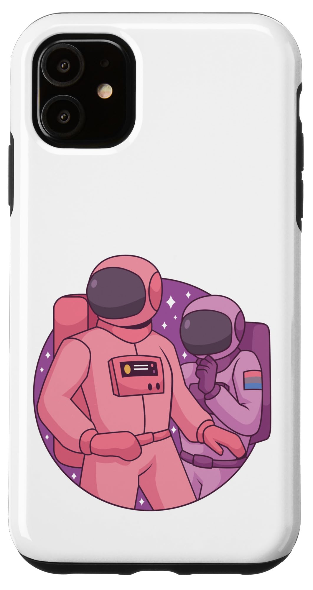 iPhone 11 宇宙飛行士 バイセクシュアル サイファイ ゲイ・プライド スペース・バイ Lgbt Lgbtq スマホケース