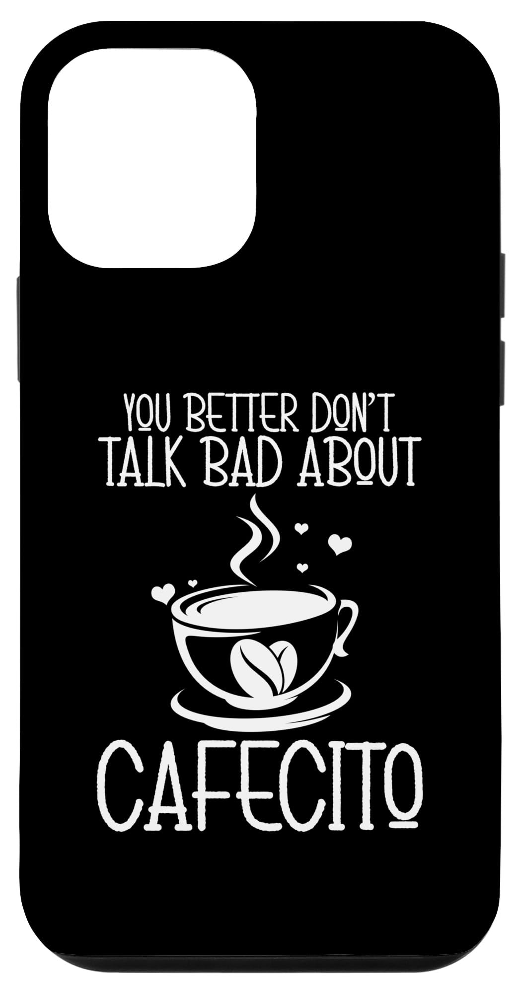 iPhone 12 mini Cafecito Drinker キューバンコーヒー飲料 カフェシトとチズム スマホケース