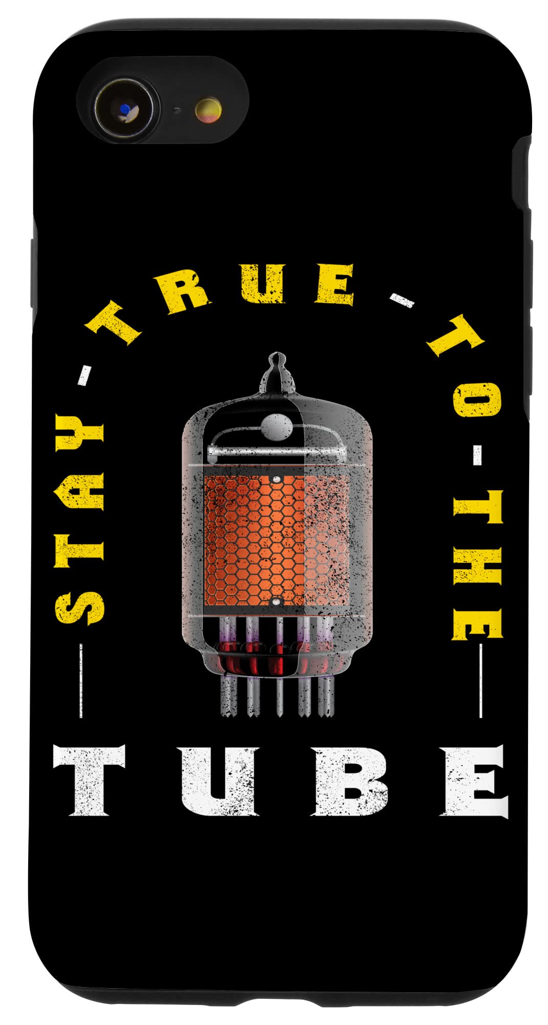 iPhone SE (2020) / 7 / 8 To The Tube I Tube Amplifier Analog Audiophile Audio Amp スマホケース