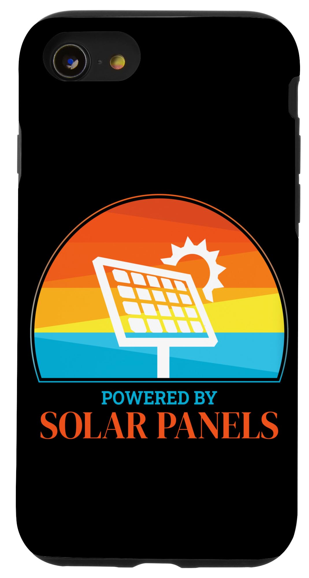 iPhone SE (2020) / 7 / 8 Powered By Solarpanelsiソーラーパワーソーラーパネルエコエネルギー スマホケース