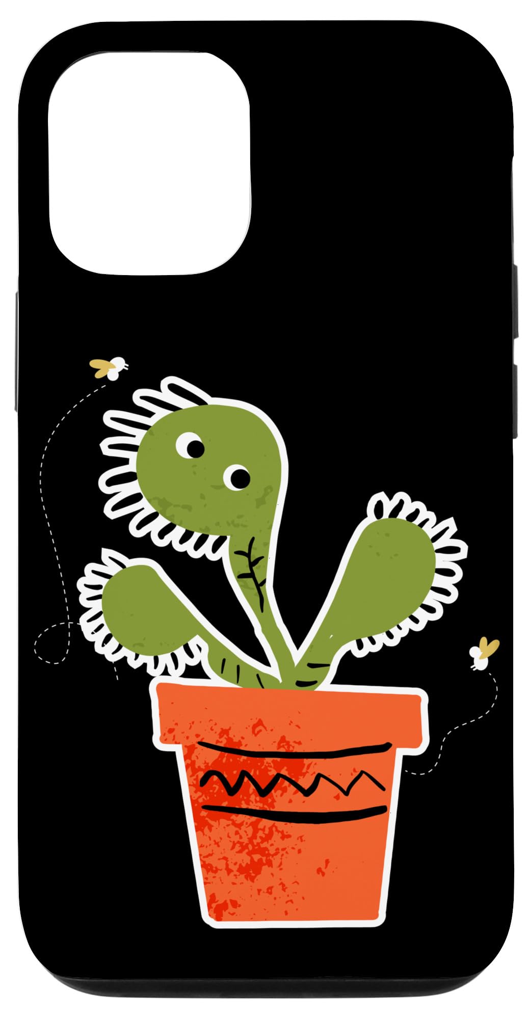 iPhone 12/12 Pro 食虫植物 ビーナス・フライ・トラップ I 植物学 スマホケース