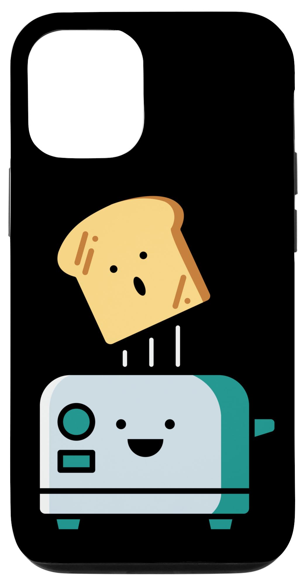 iPhone 14 トースト・トースター I パン・トースト・トースター 朝食 スマホケース