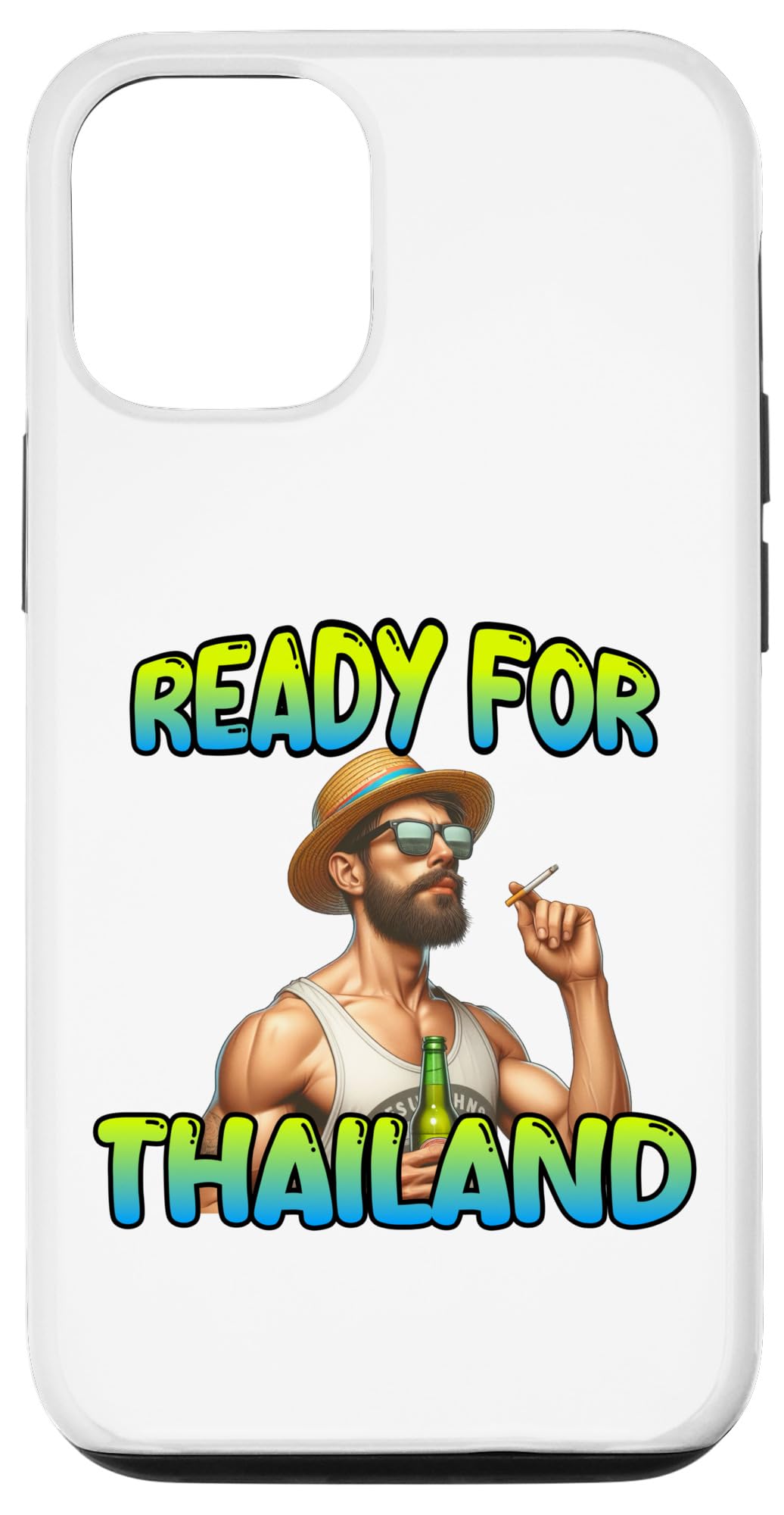 iPhone 15 Ready for Thailand 2024 パーティー衣装 スマホケース