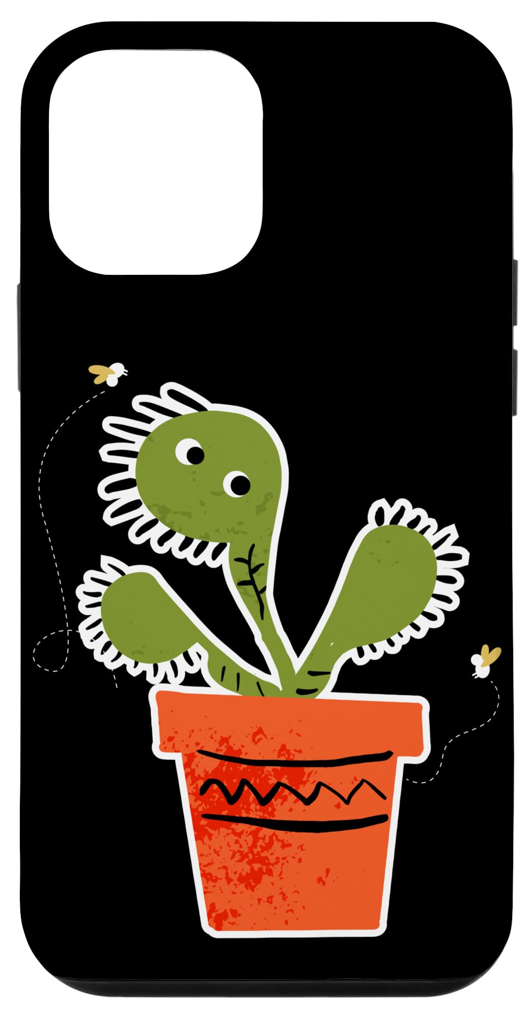 iPhone 12 mini 食虫植物 ビーナス・フライ・トラップ I 植物学 スマホケース