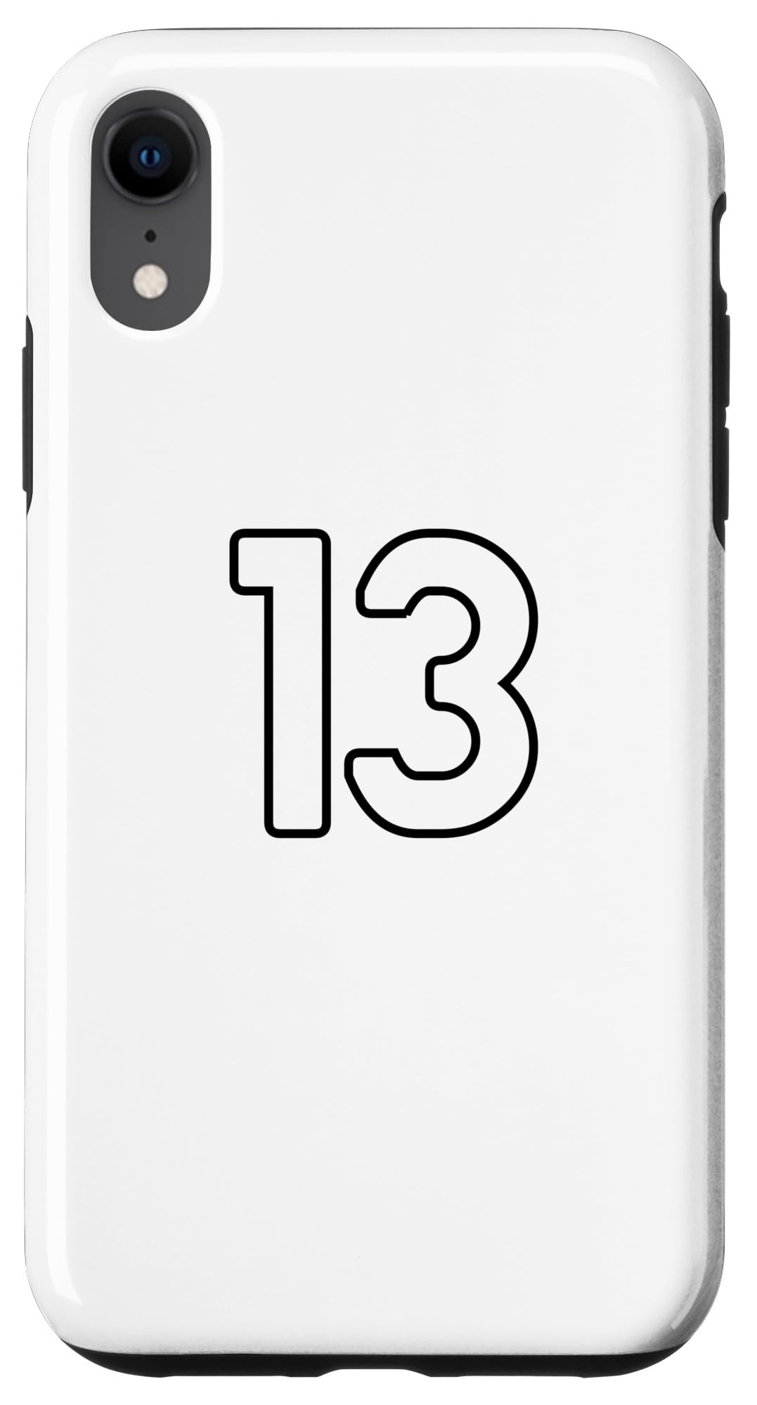 iPhone XR 番号 #13 スポーツ番号 スマホケース