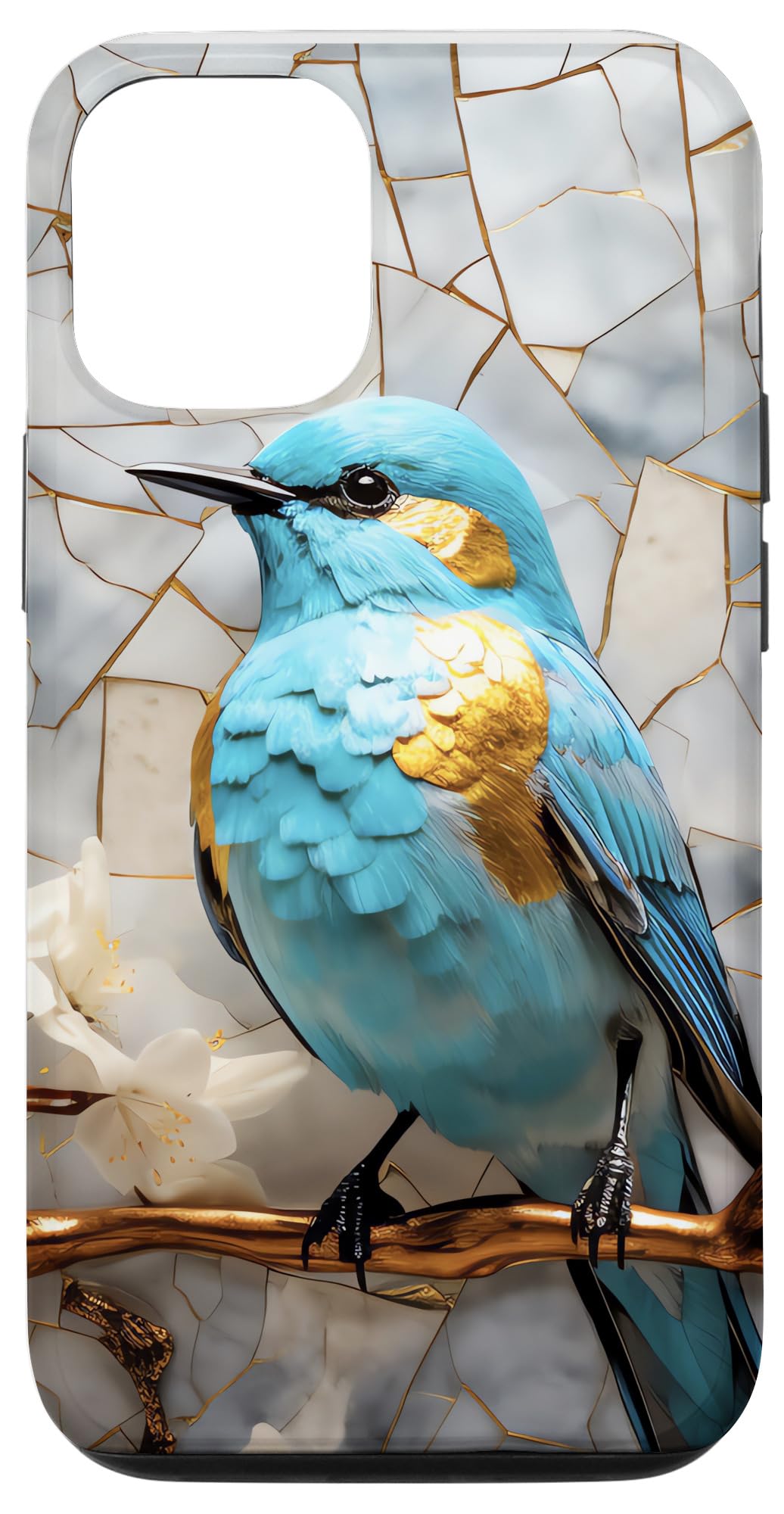 iPhone 15 Pro Chickadee Serenade 金継ぎ 羽の夢 スマホケース