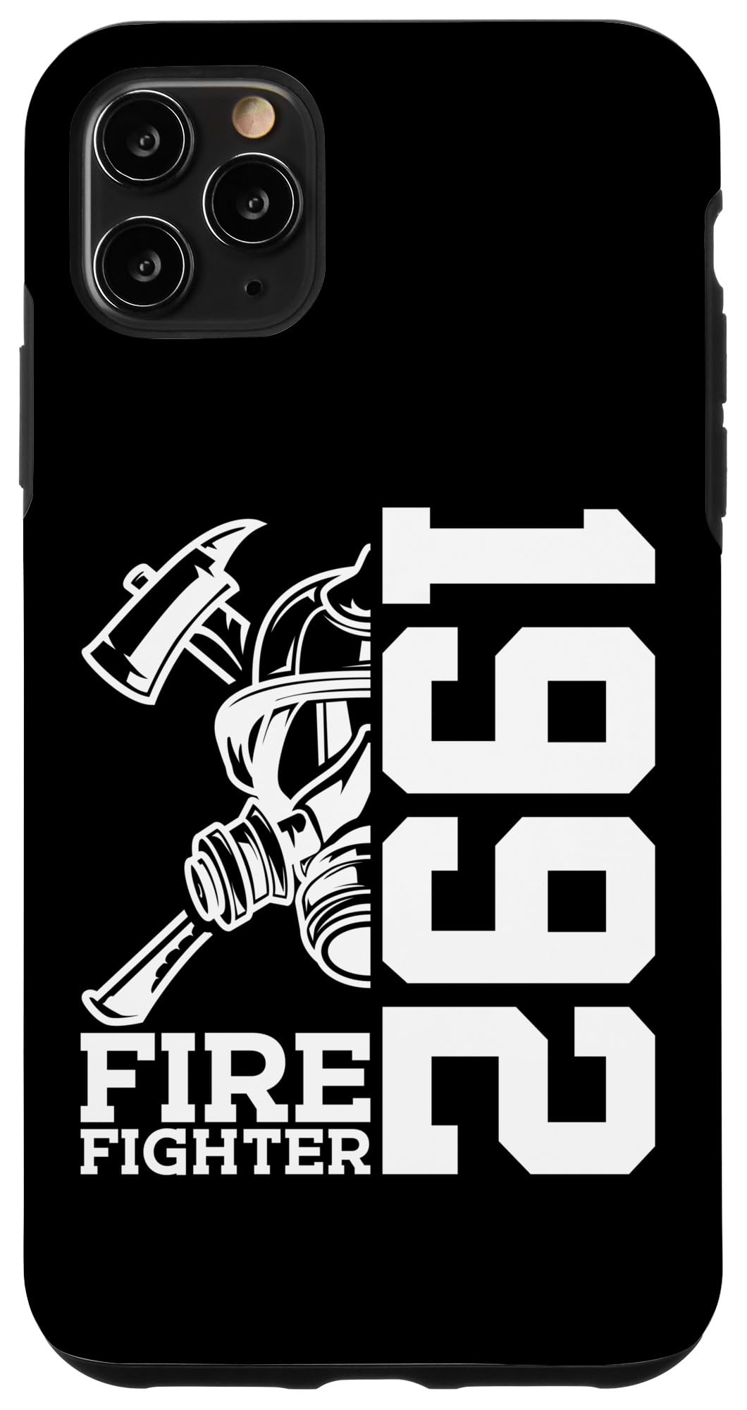 iPhone 11 Pro Max FIRE FIGHTER 1992 33 YEARS FIRE FIGHTER 33rd BIRTHDAY スマホケース