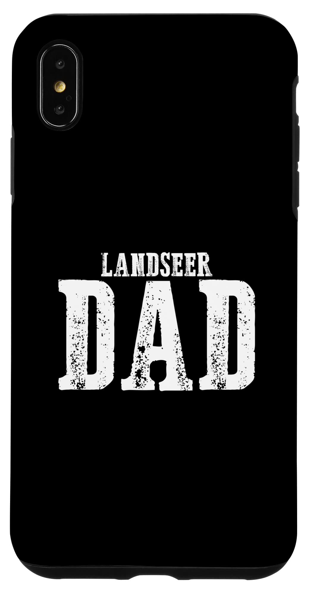 iPhone XS Max Landseer Dad スマホケース