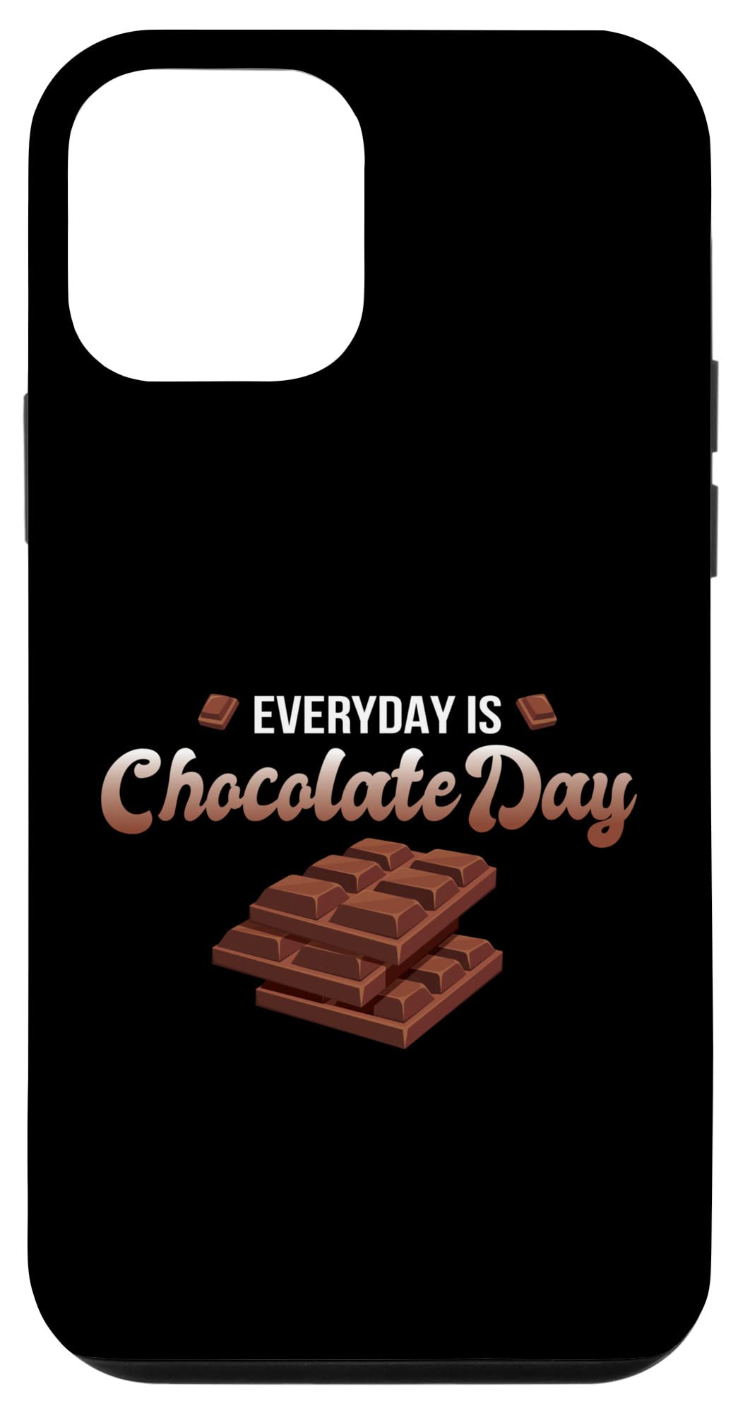 iPhone 12 mini チョコレートエブリデイはチョコレートデーチョコレートバーキャンディーです スマホケース