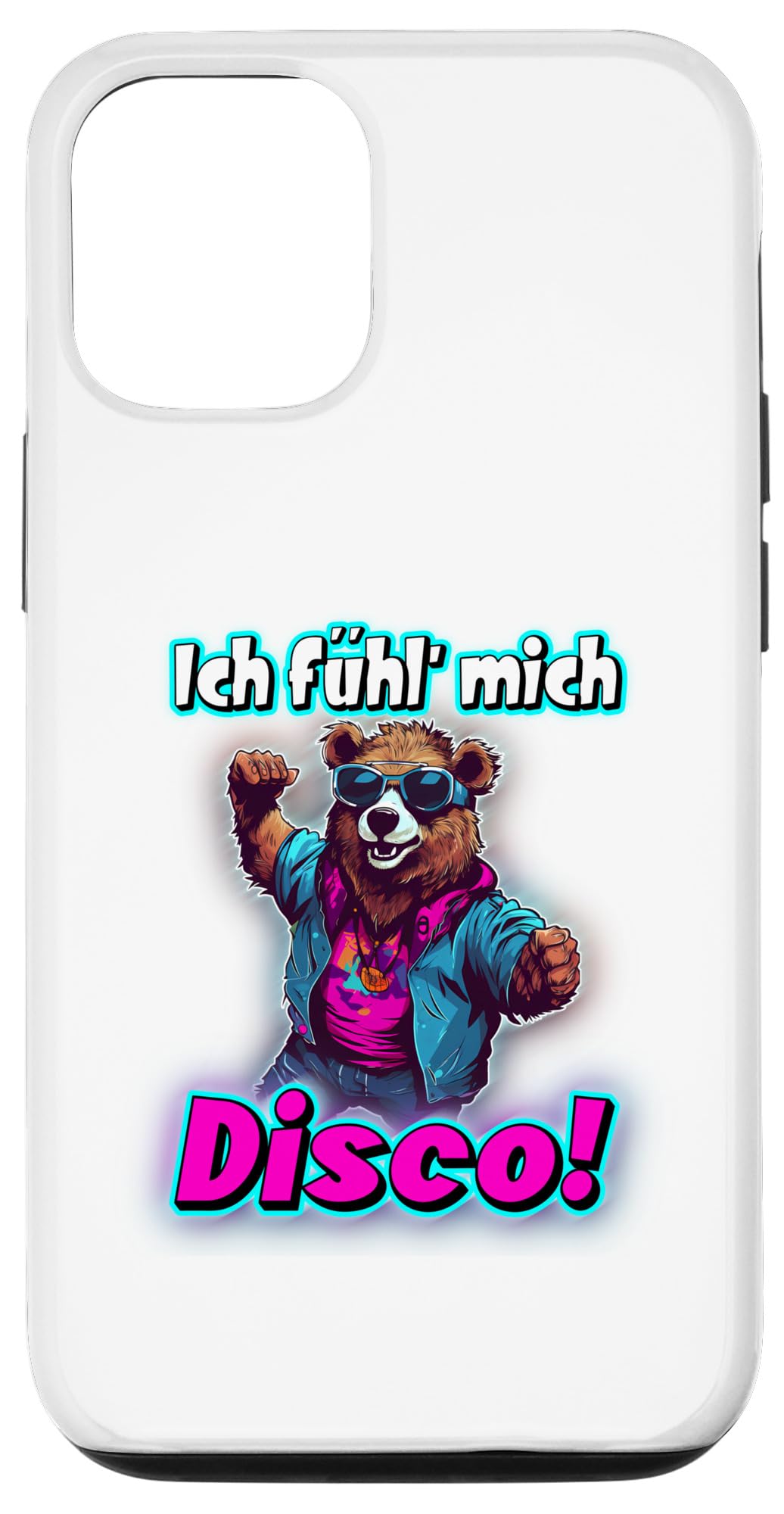 iPhone 15 Ich F・・hl Mich Disco 70s Party Apres スキー スマホケース