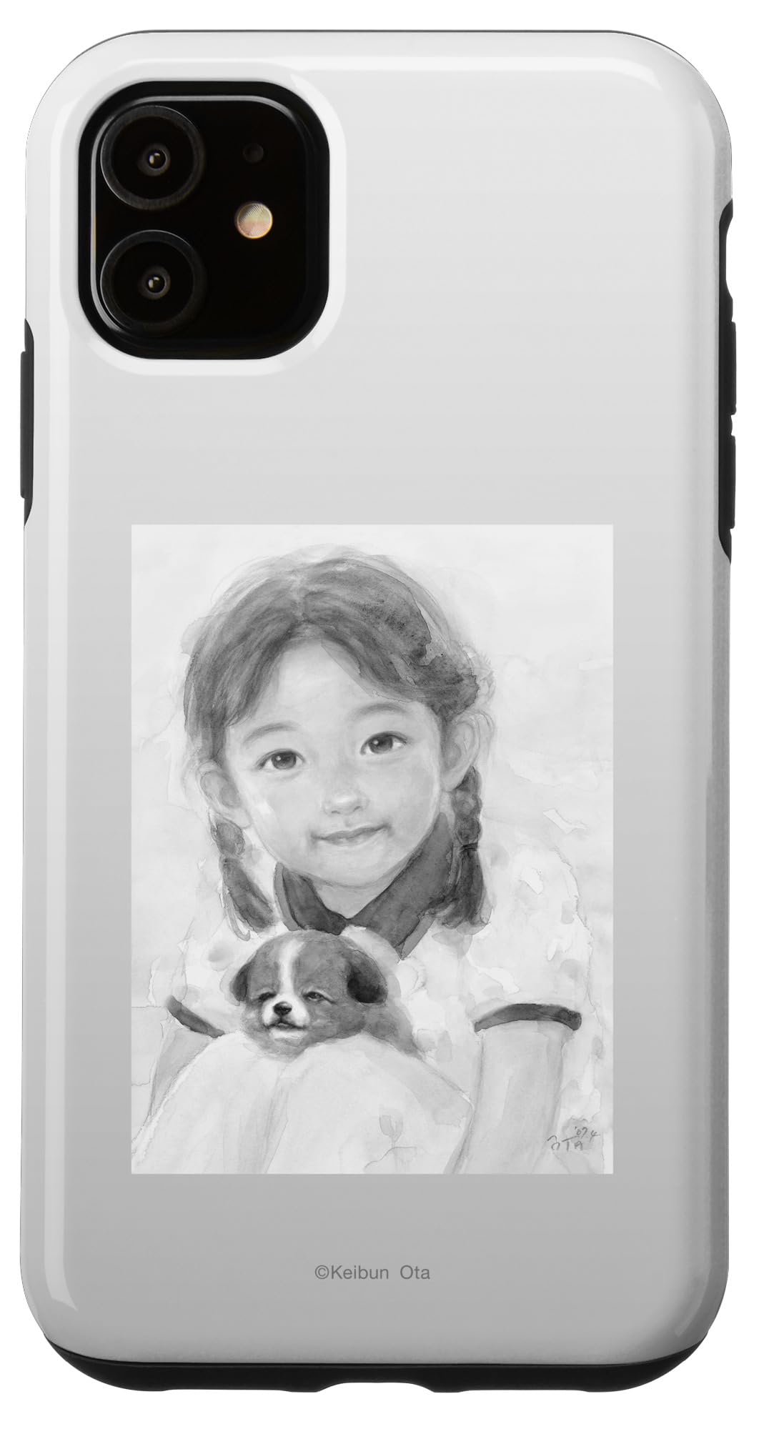iPhone 11 詩とメルヘン　おおた慶文　名前はハッピー スマホケース