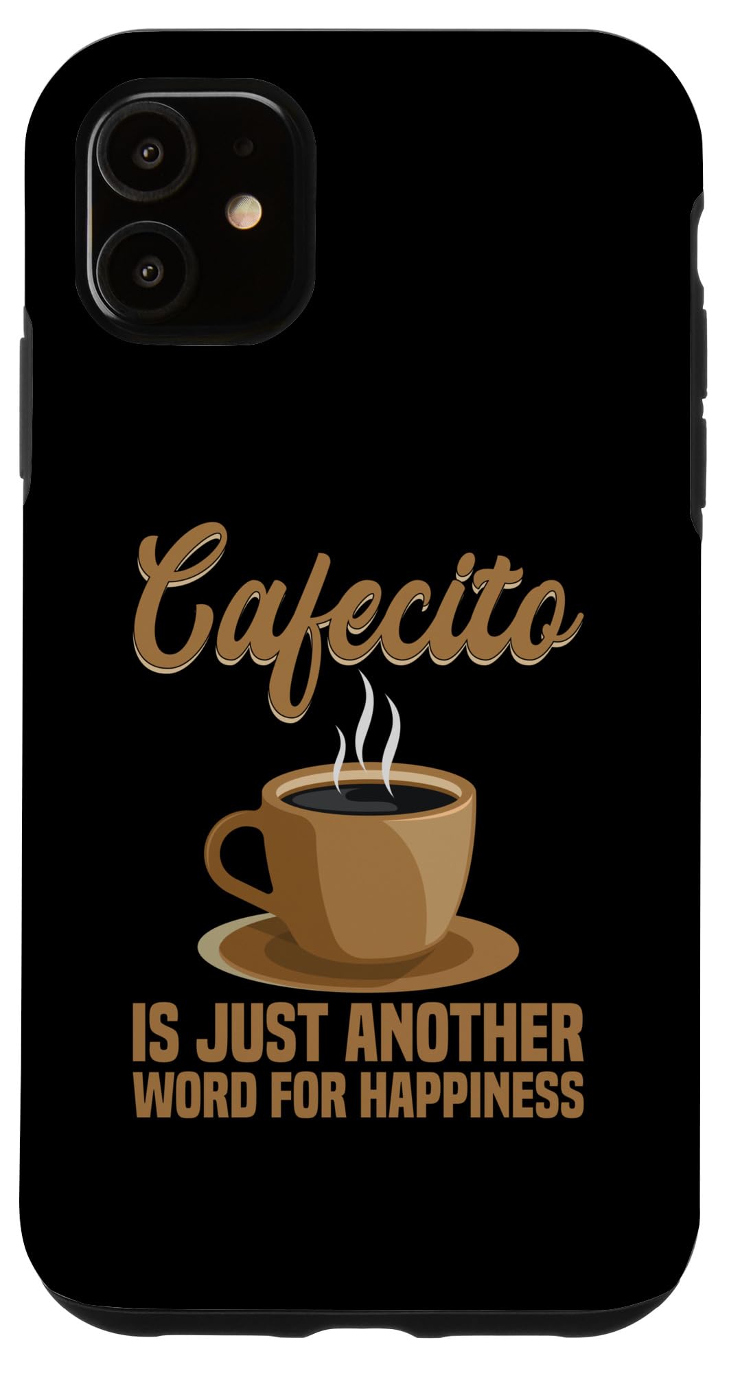 iPhone 11 Cafecito Lover キューバンコーヒー カフェシトドリンカー スマホケース