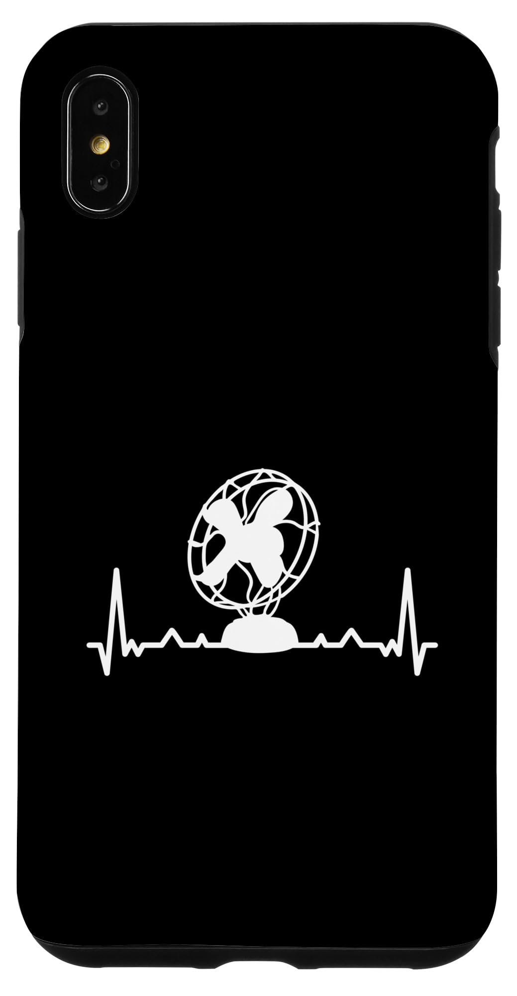 iPhone XS Max Great Fan Heartbeat Apparel 冷却装置ブロワー スマホケース