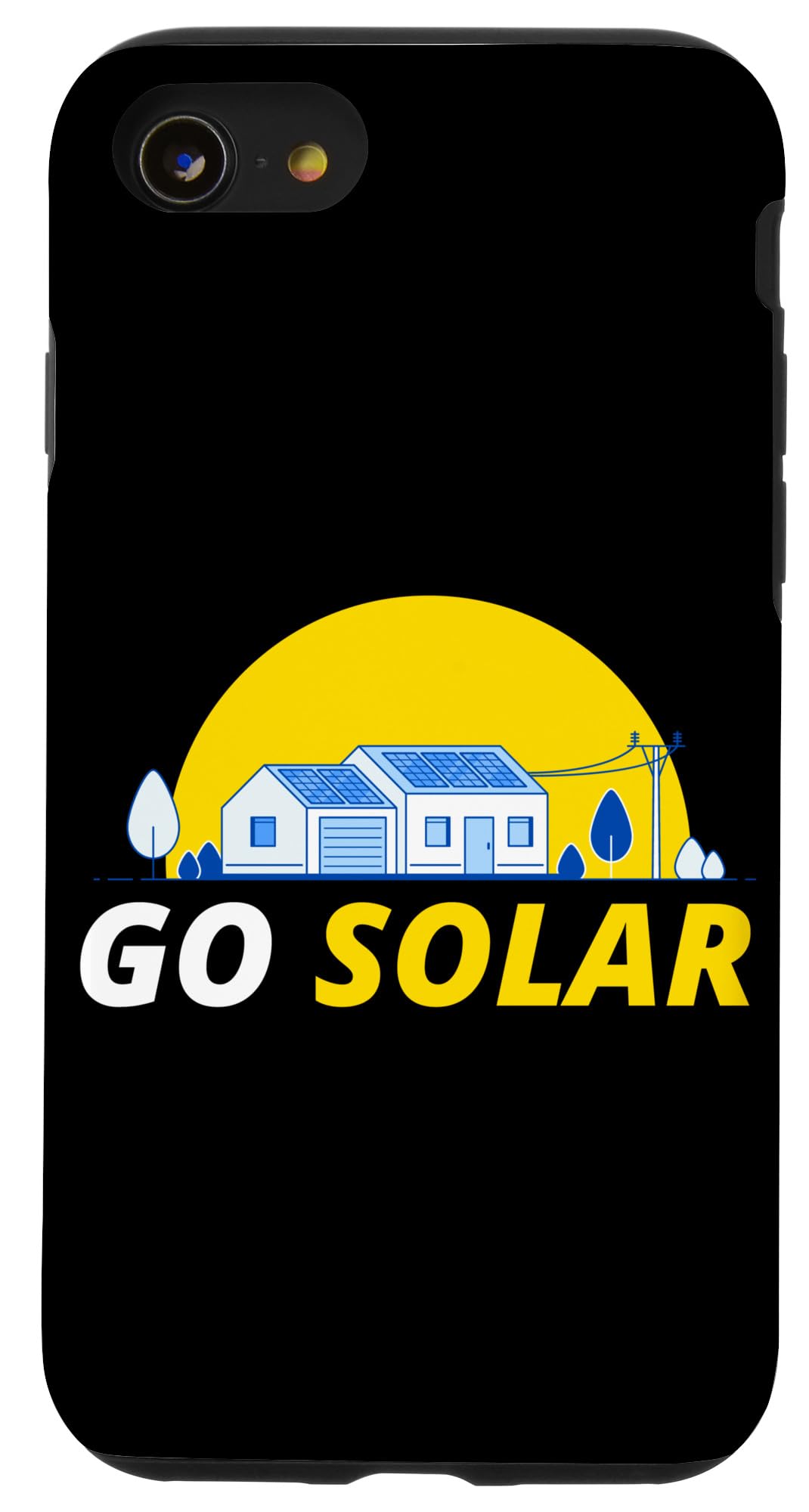 iPhone SE (2020) / 7 / 8 Go Solar I 太陽光発電 ソーラーパネル エコエネルギー スマホケース