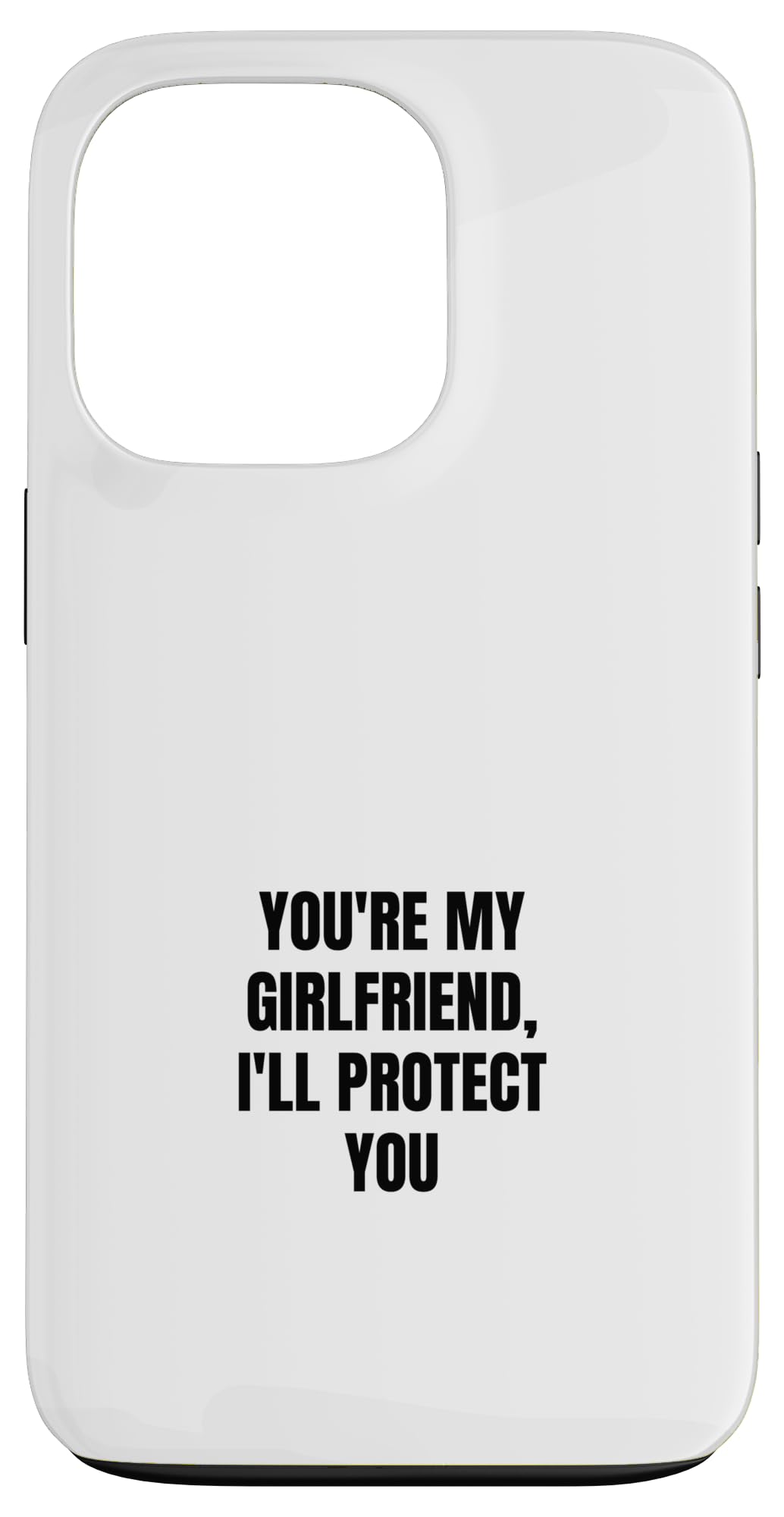 iPhone 13 Pro You're my girl、I'll protect you スマホケース