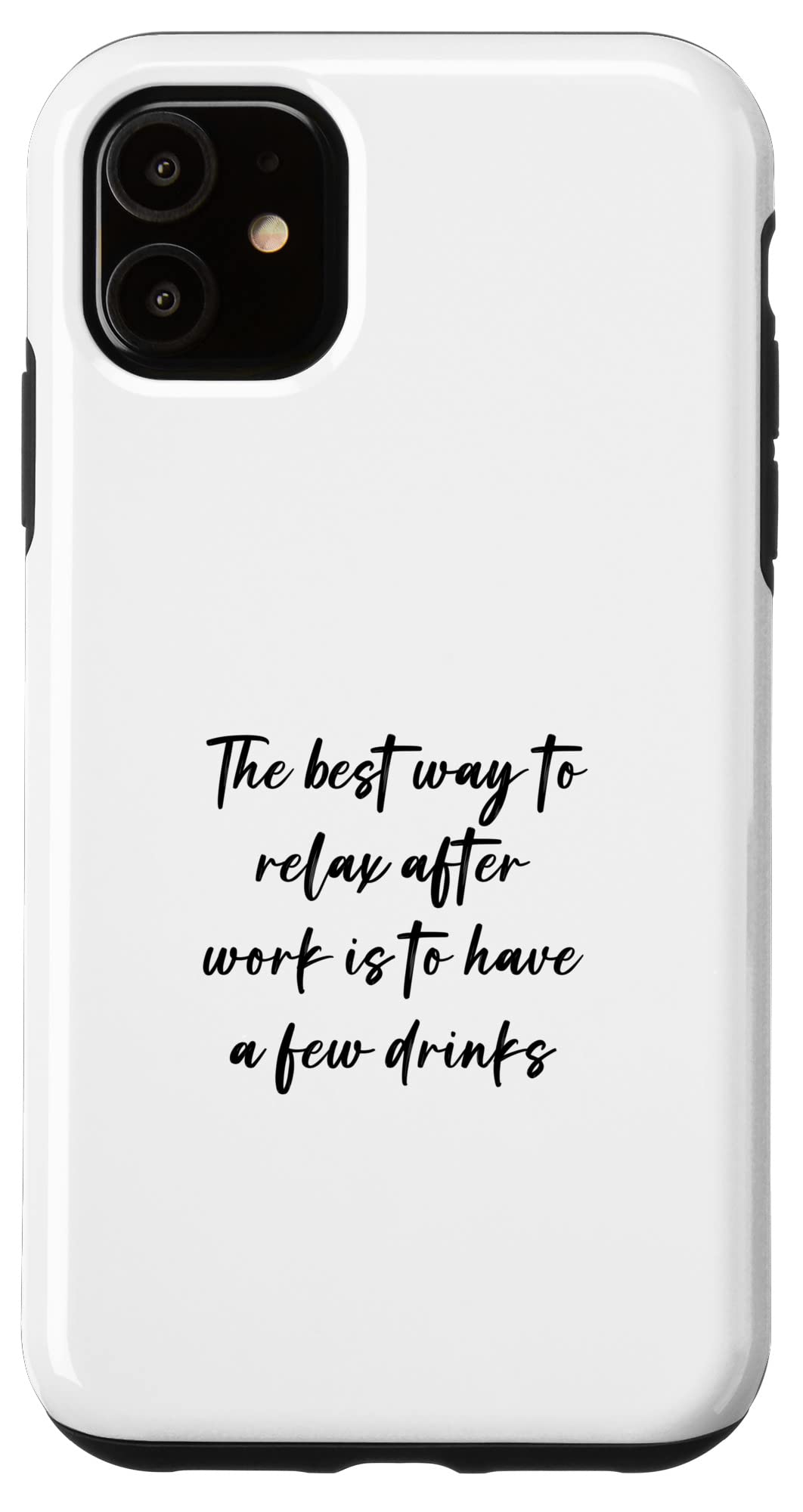 iPhone 11 仕事後にリラックスする最良の方法は、少量の飲み物を飲むことです。 スマホケース