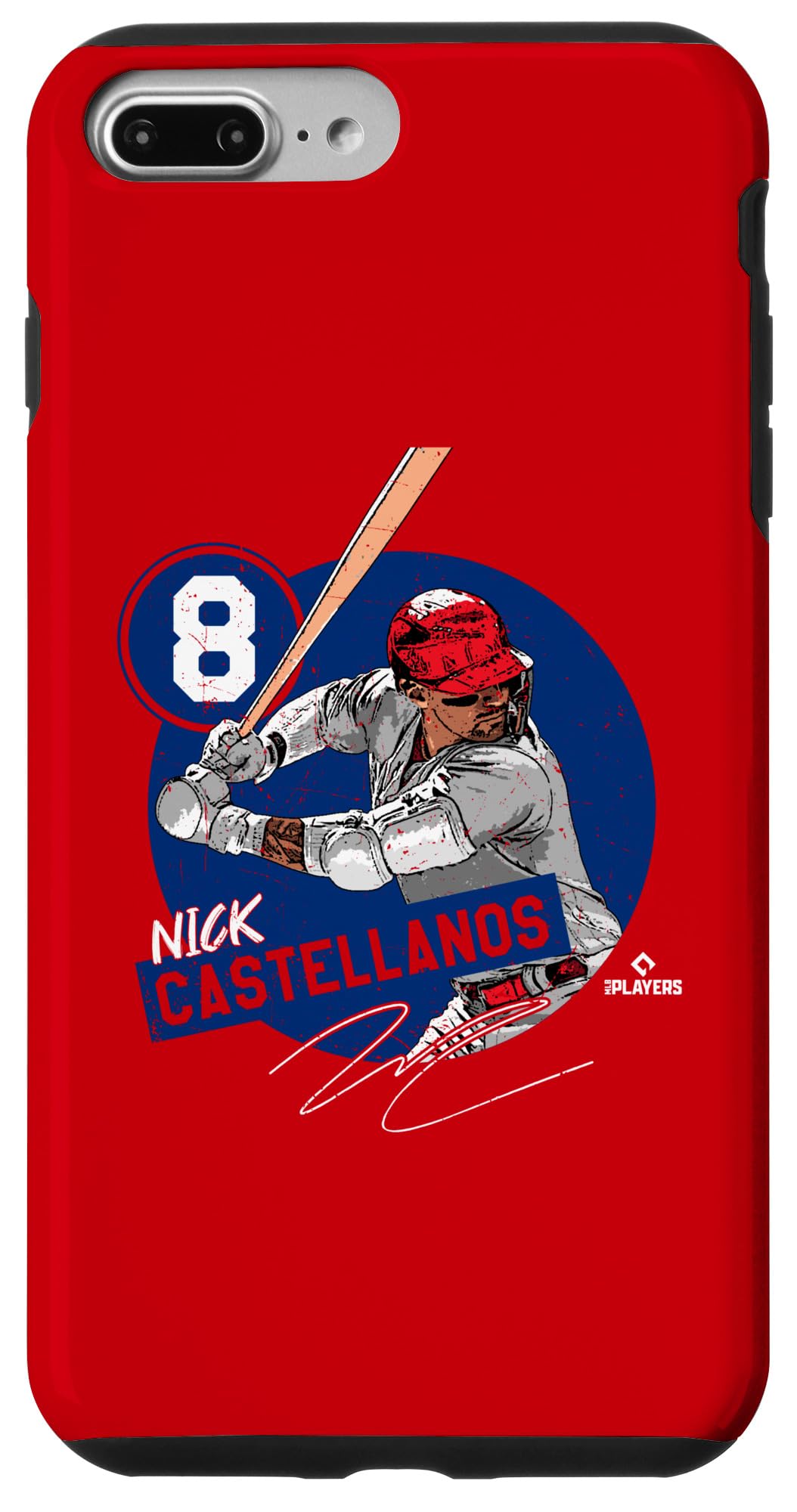 iPhone 7 Plus/8 Plus ニック・カステラノス | フィラデルフィア MLBプレーヤー | MLBCAS4017 - S スマホケース