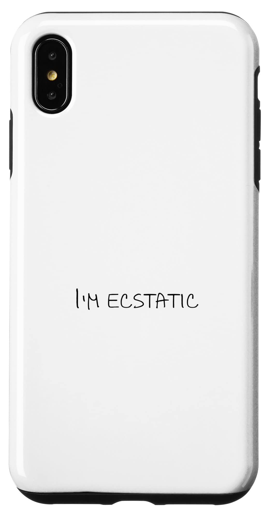 iPhone XS Max 私はecstatic スマホケース