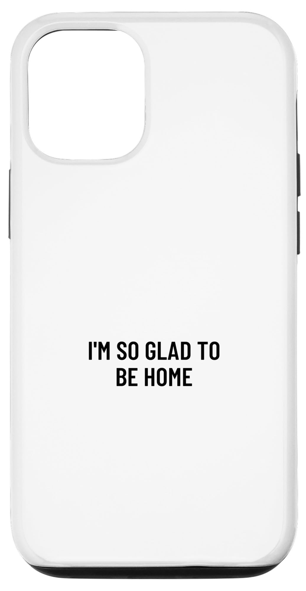iPhone 15 I'm so happy to be home スマホケース