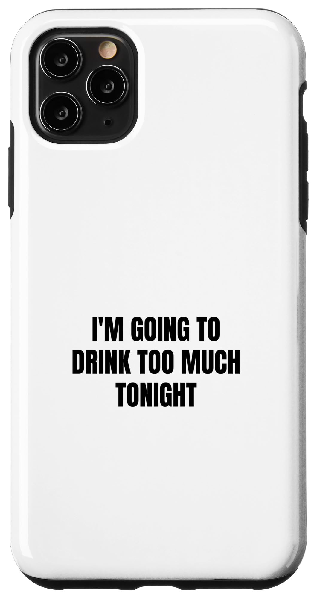 iPhone 11 Pro Max 今夜は飲み過ぎてしまう スマホケース