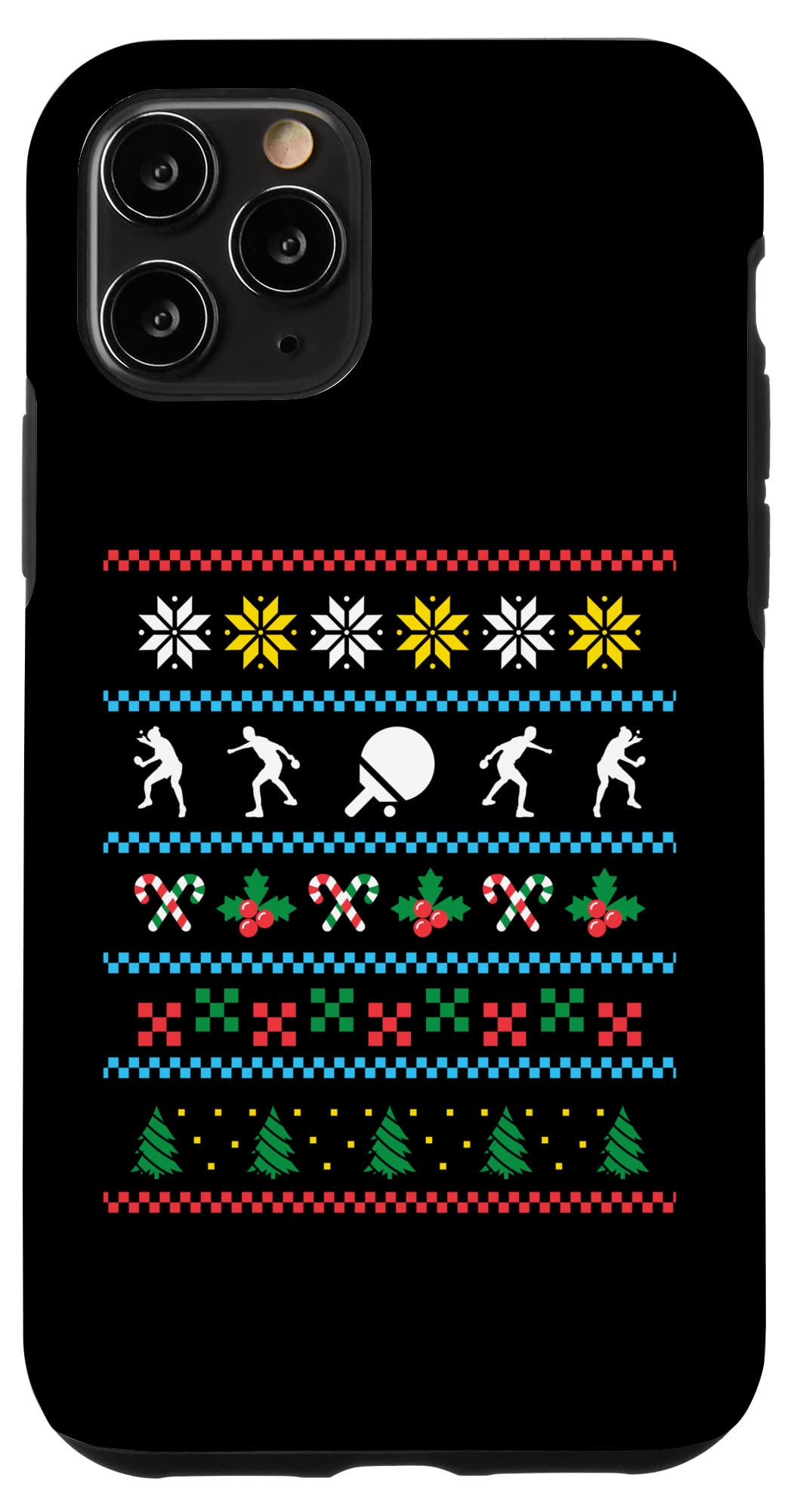 iPhone 11 Pro Sport X-Mas クリスマステーブルテニス スマホケース