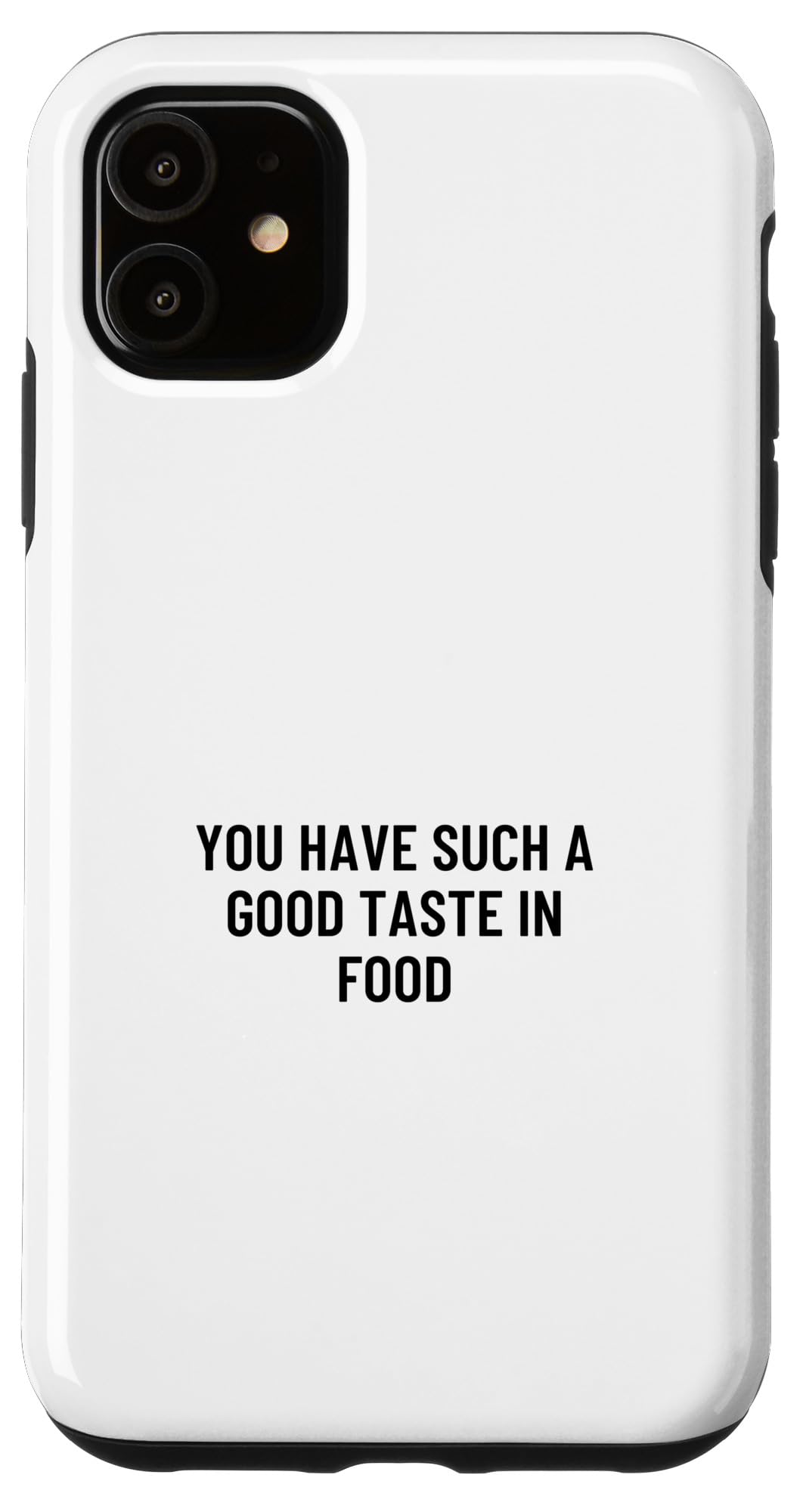 iPhone 11 食べ物の味がとてもいいです。 スマホケース
