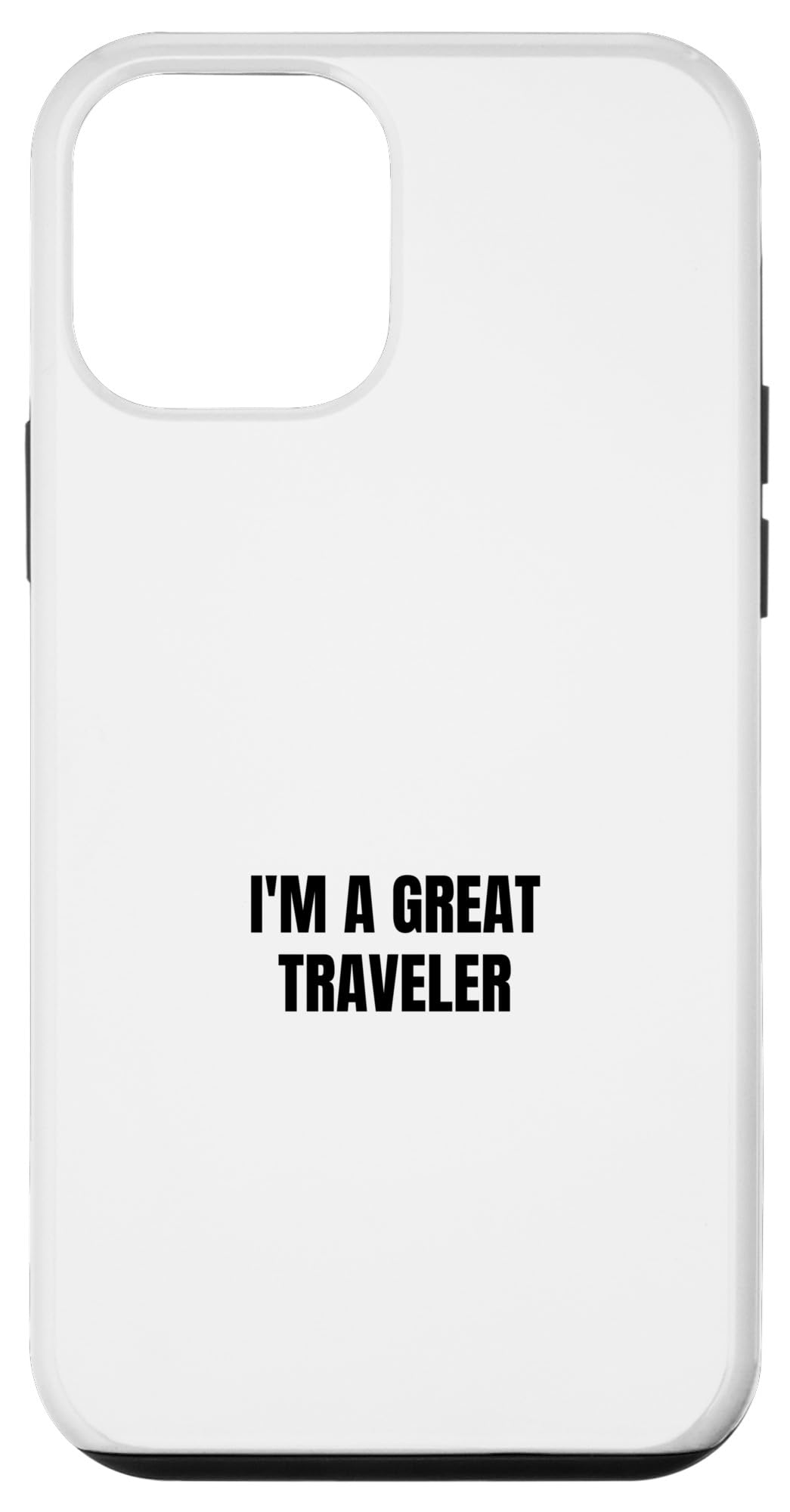 iPhone 12 mini I a great traveler スマホケース