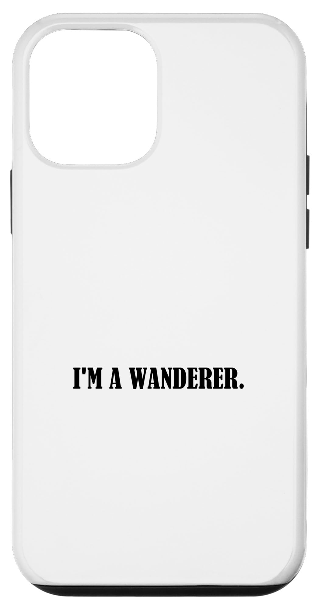 iPhone 12 mini I'm a wanderer スマホケース