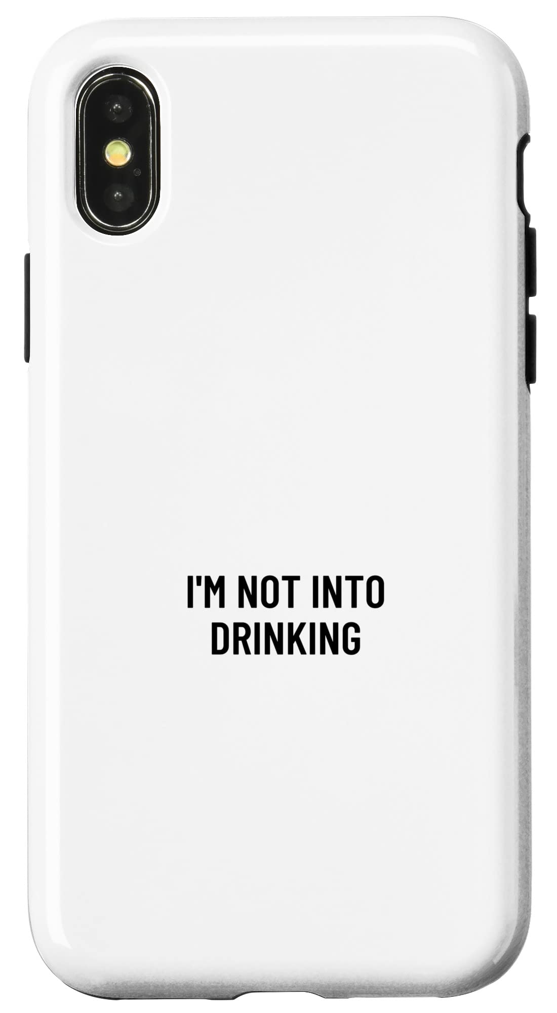 iPhone X/XS 飲んでいない( スマホケース
