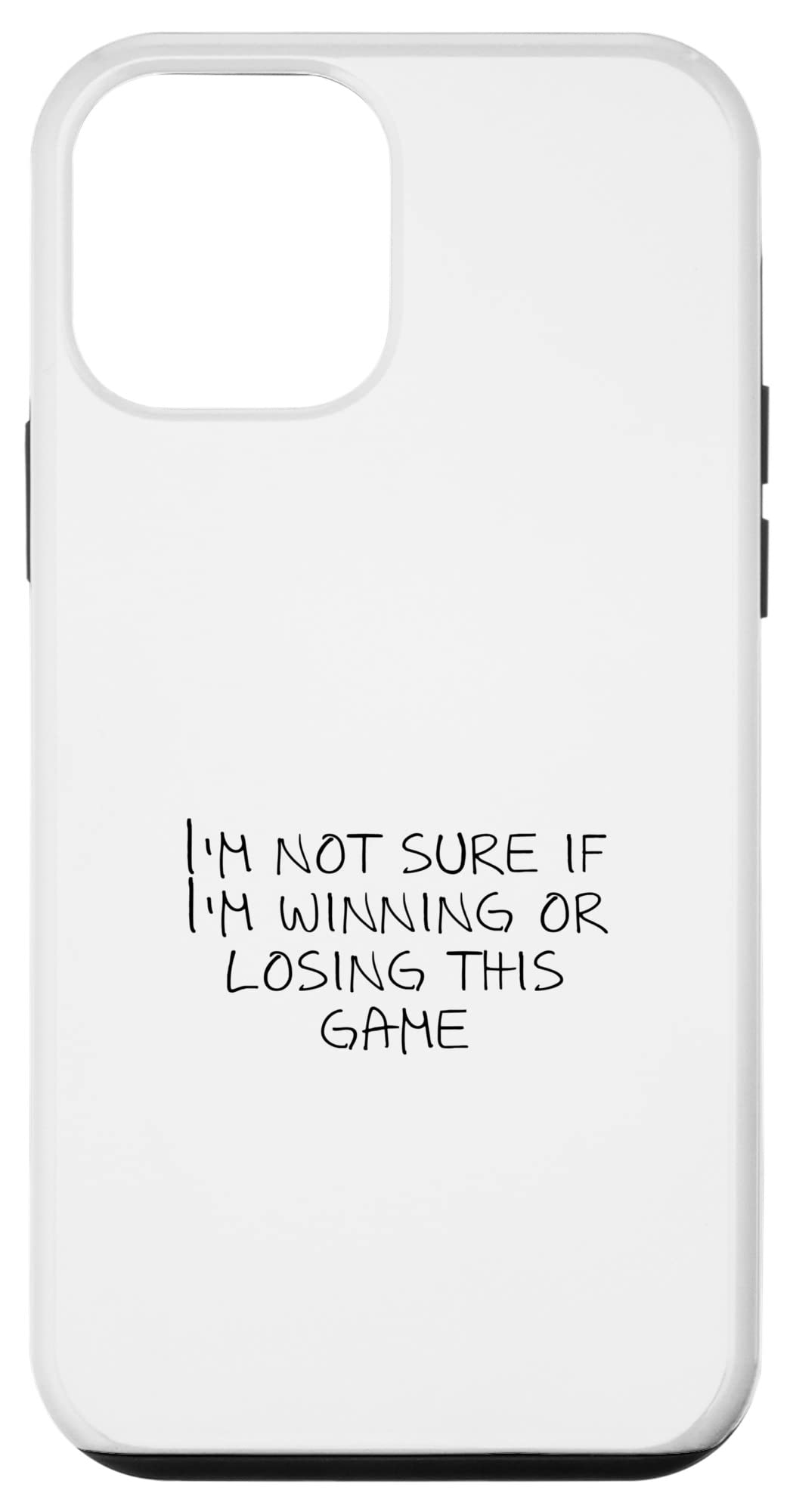 iPhone 12 mini このゲームに勝つか、失くすかはわかりません スマホケース