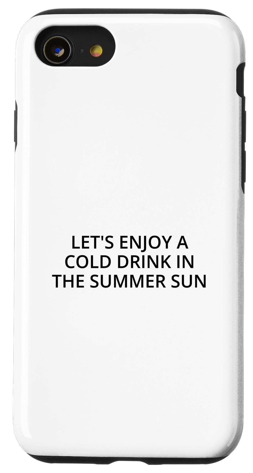 iPhone SE (2020) / 7 / 8 夏の太陽の下で冷たい飲み物を楽しみましょう スマホケース