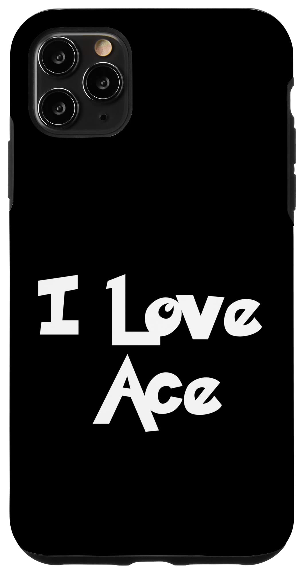 iPhone 11 Pro Max I love Ace 子犬 犬 スマホケース