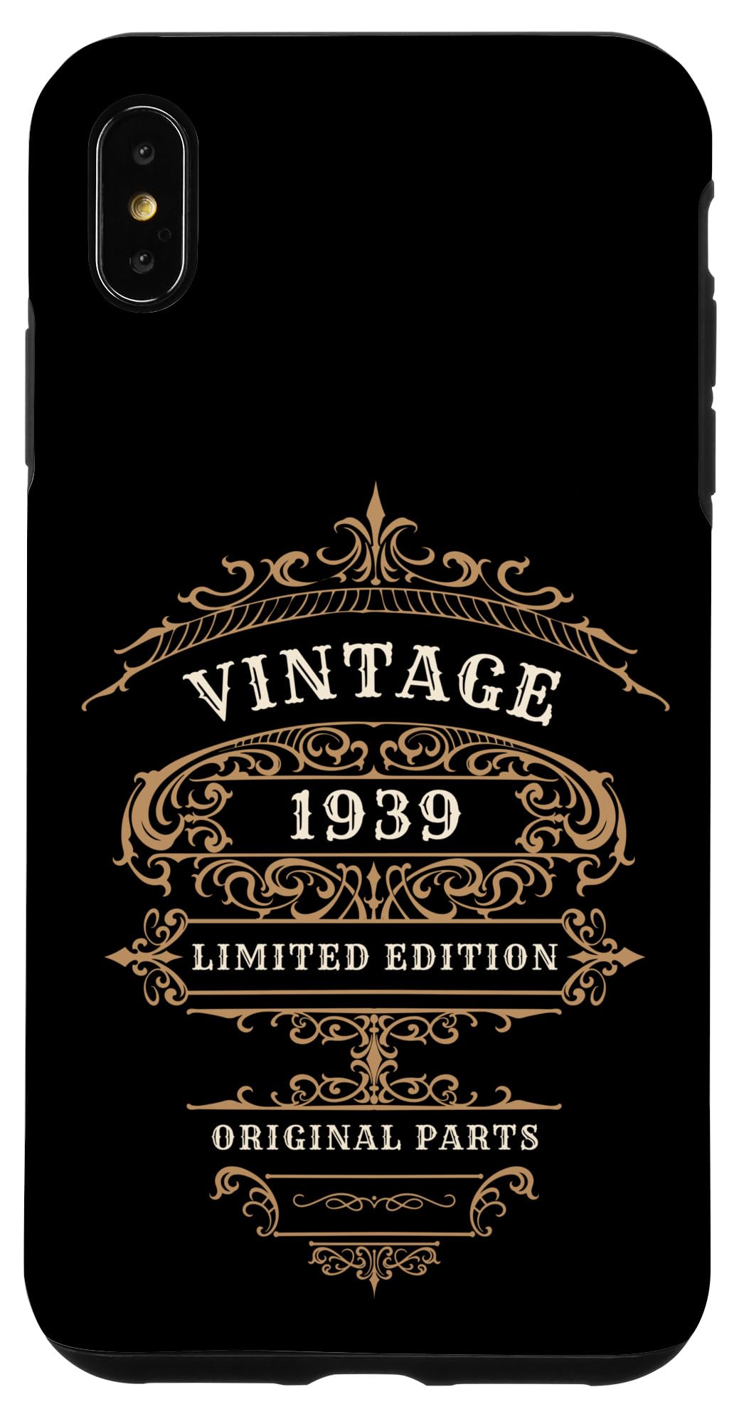 iPhone XS Max Vintage BIRTHDAY、限定版1939、オリジナルパーツ。 スマホケース