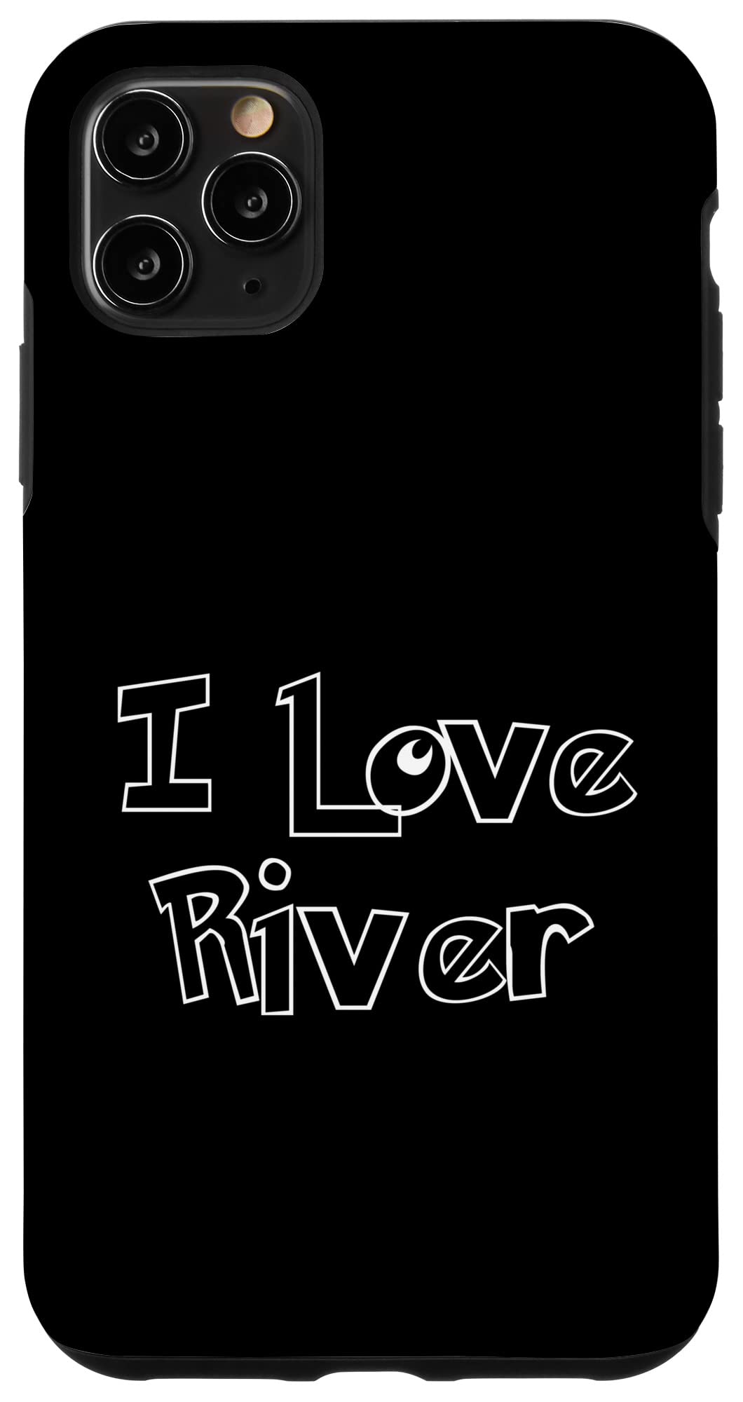 iPhone 11 Pro Max I love River 子犬 犬 スマホケース
