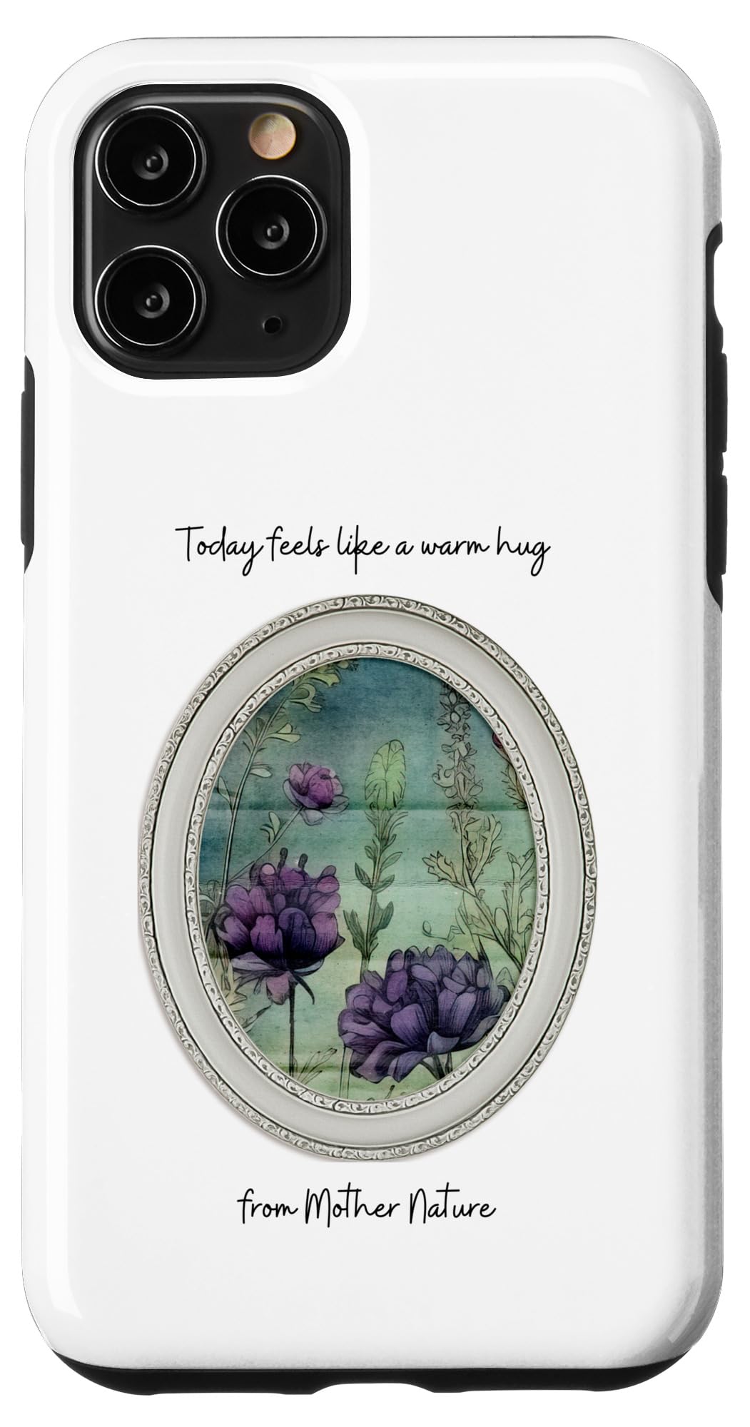 iPhone 11 Pro COTTAGECORE TODAY FEELS LIKE A WARM HUG お花屋台骨 レディース スマホケース スマートフォン・タブレット-スマートフォン・携帯電話アクセサリー-ケース・カバー