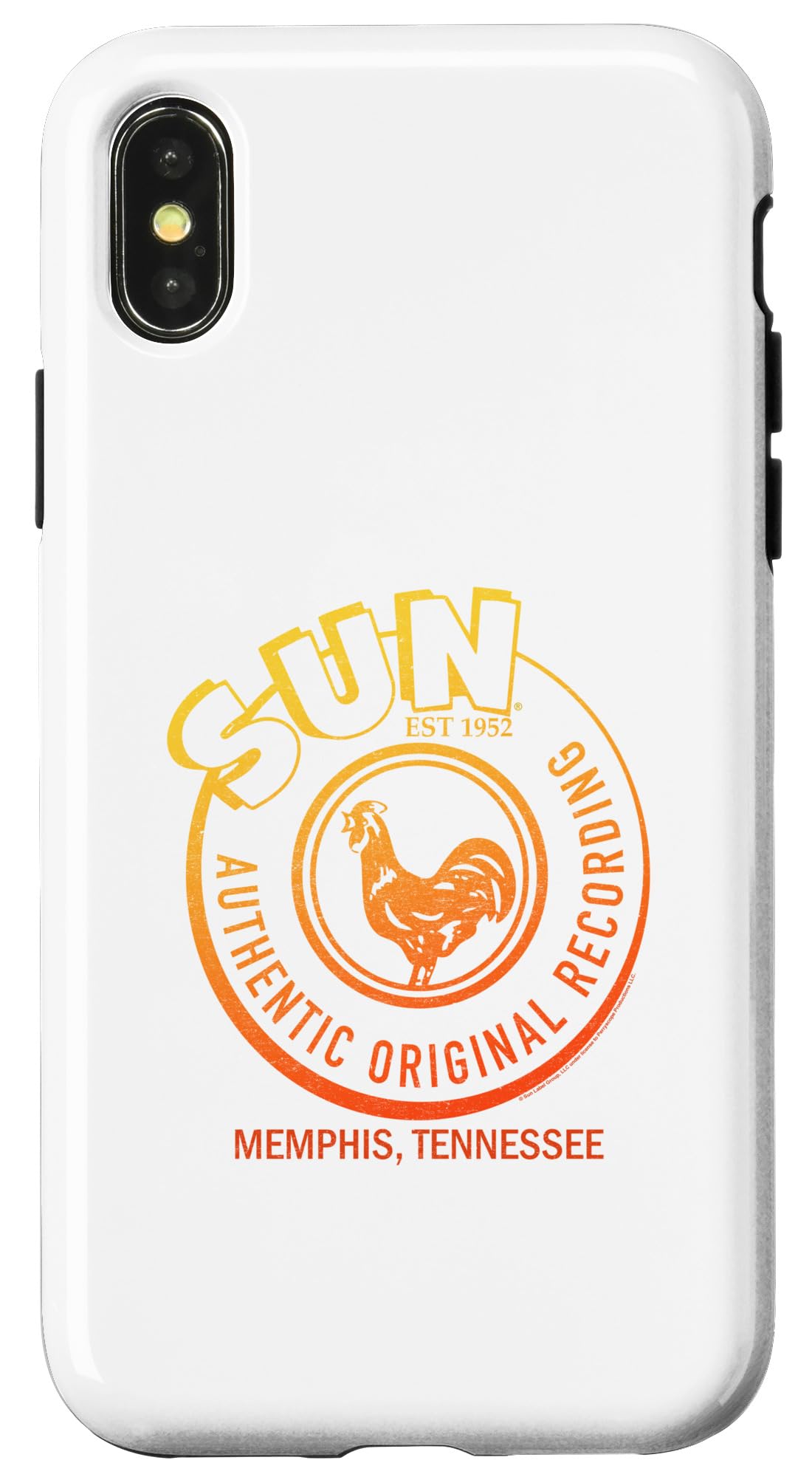 iPhone X/XS Sun Records Sun Authentic スマホケース ケース・カバー-スマートフォン・タブレット