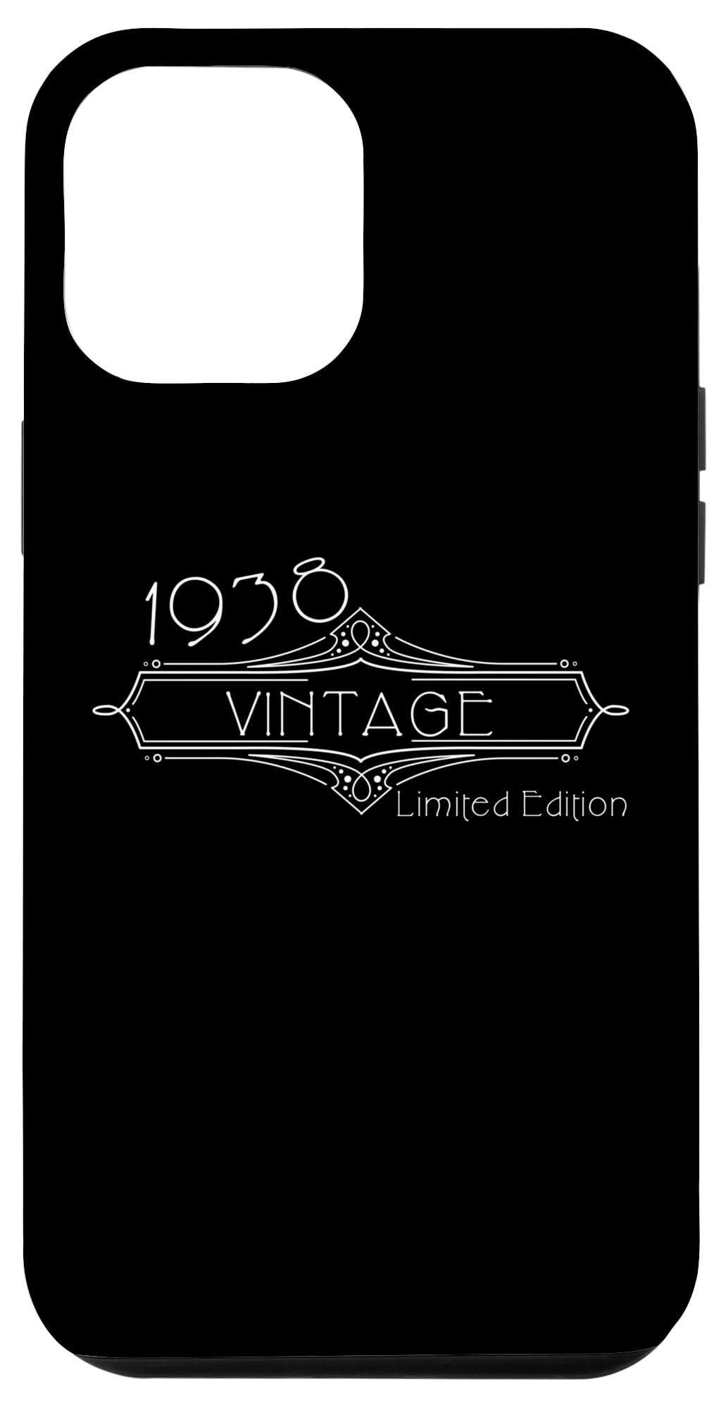 iPhone 15 Pro Max 1938年ヴィンテージ誕生日、限定版、アールデコデザイン。 スマホケース