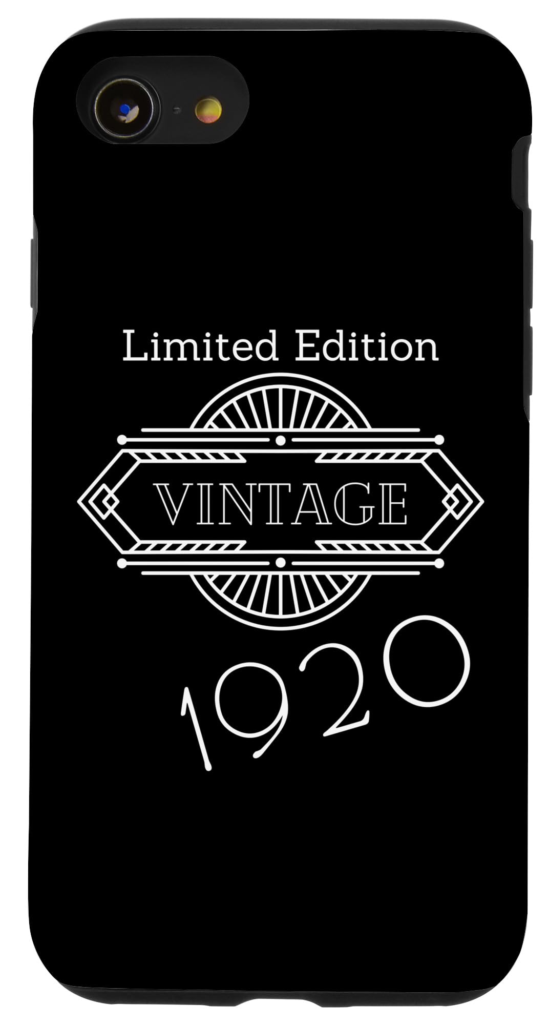 iPhone SE (2020) / 7 / 8 1920 Vintage BIRTHDAY、制限事項版、アールデコデザイン。 スマホケース ケース・カバー-スマートフォン・携帯電話アクセサリー-スマートフォン・タブレット