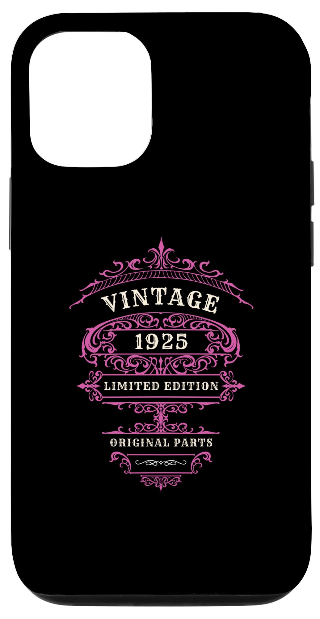 iPhone 13 Pro Vintage BIRTHDAY PINK 1925、目あたらしい一部分、制限事項版。 スマホケース スマートフォン・タブレット-スマートフォン・携帯電話アクセサリー-ケース・カバー