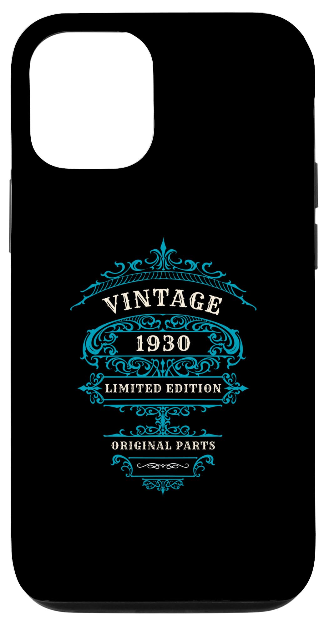 iPhone 15 Vintage BIRTHDAY BLUE 1930、目あたらしい一部分、制限事項版。 スマホケース スマートフォン・携帯電話アクセサリー-ケース・カバー