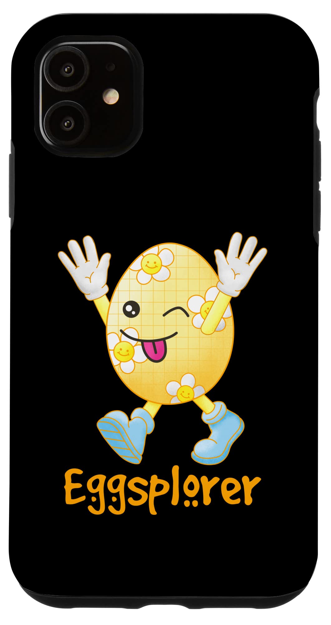 iPhone 11 ハッピー イースター アパレル女性男性を祝うイースター wetsern スマホケース